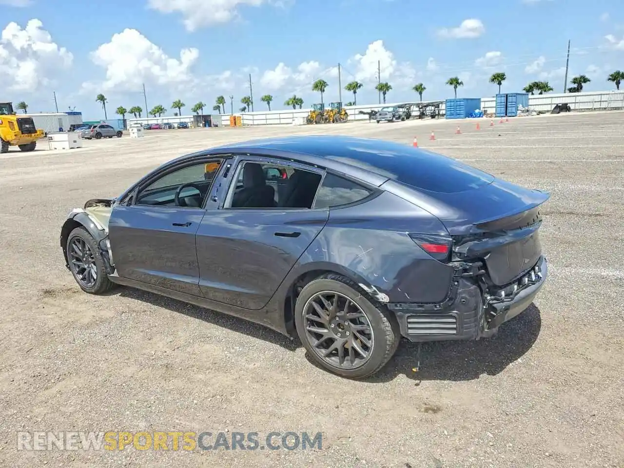 2 Photograph of a damaged car 5YJ3E1EA7RF765601 TESLA MODEL 3 2024
