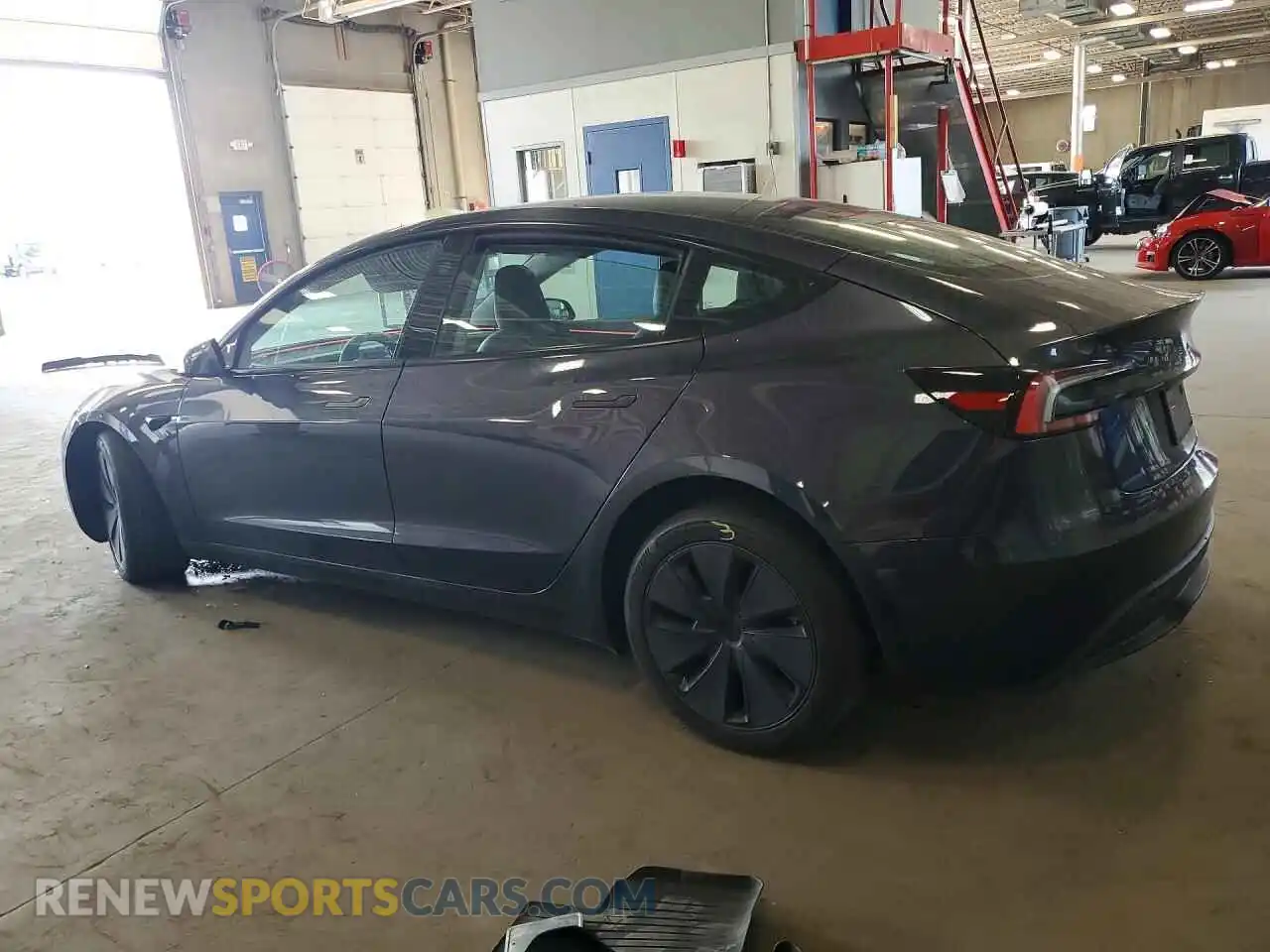 2 Photograph of a damaged car 5YJ3E1EA7RF771219 TESLA MODEL 3 2024