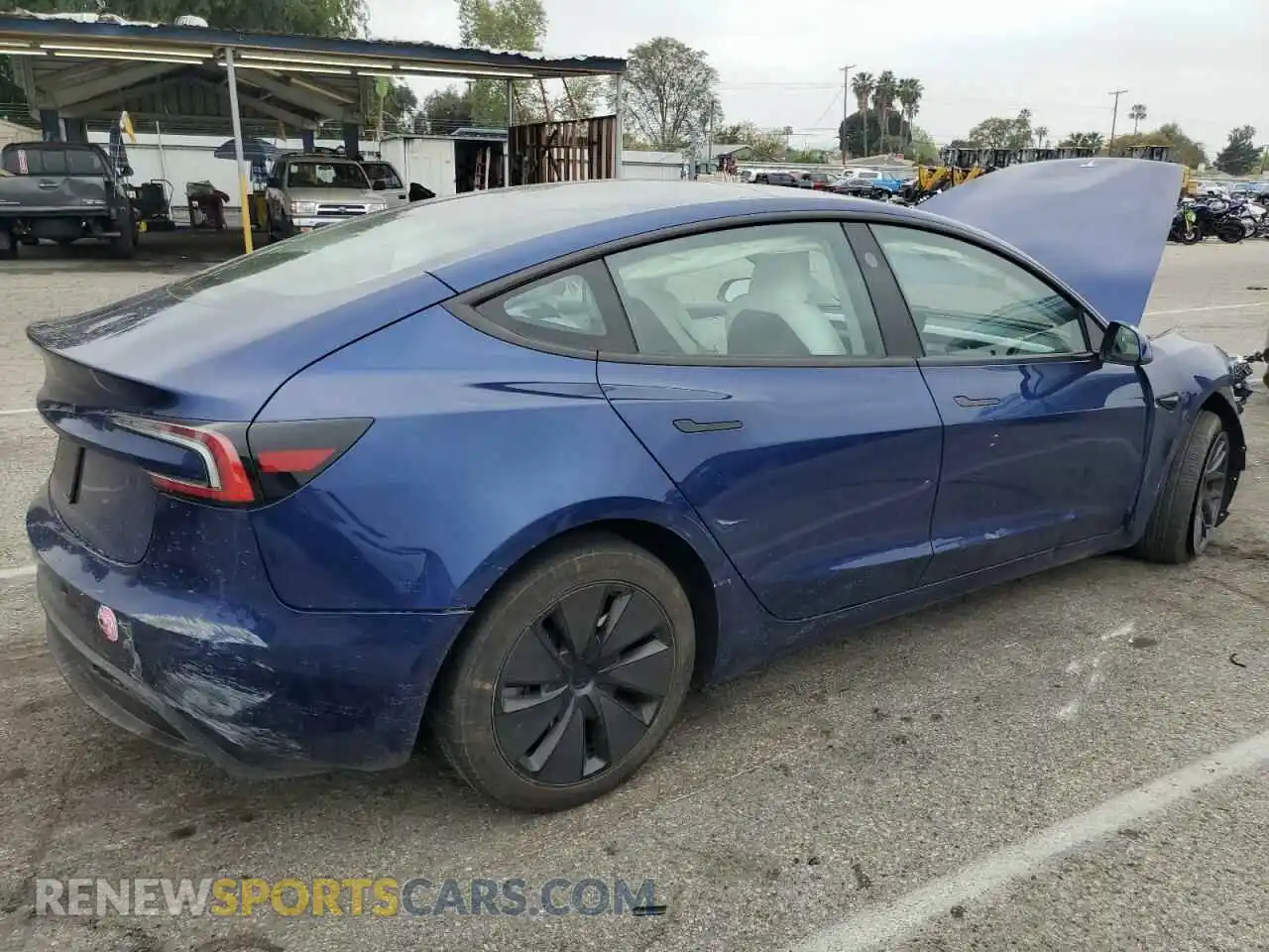 3 Photograph of a damaged car 5YJ3E1EA7RF771270 TESLA MODEL 3 2024
