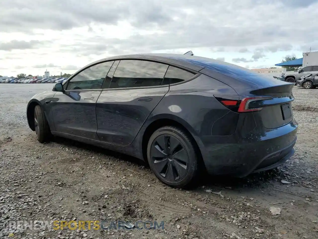 2 Photograph of a damaged car 5YJ3E1EA7RF826476 TESLA MODEL 3 2024