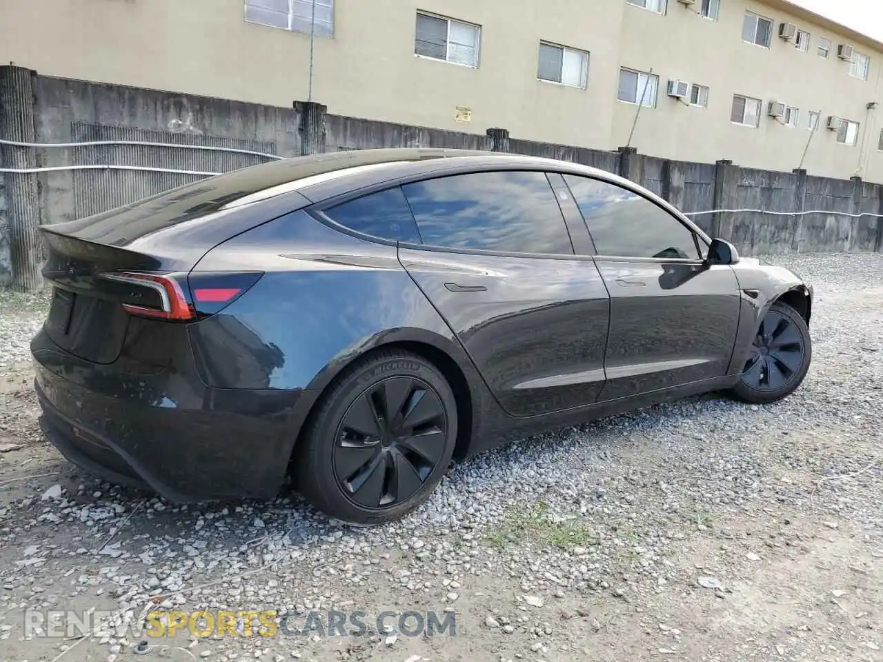 3 Photograph of a damaged car 5YJ3E1EA7RF826476 TESLA MODEL 3 2024