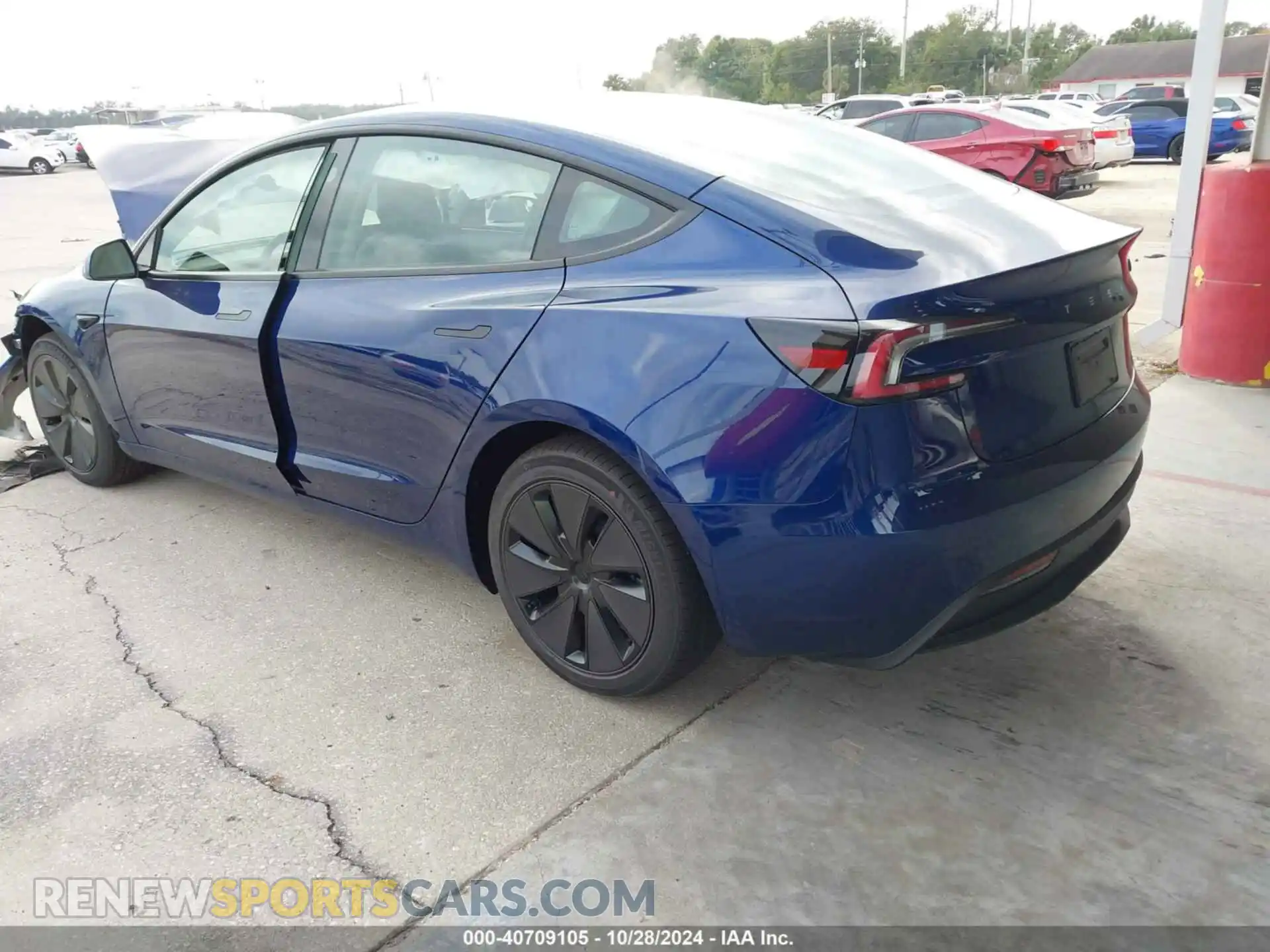 3 Фотография поврежденного автомобиля 5YJ3E1EA7RF870431 TESLA MODEL 3 2024