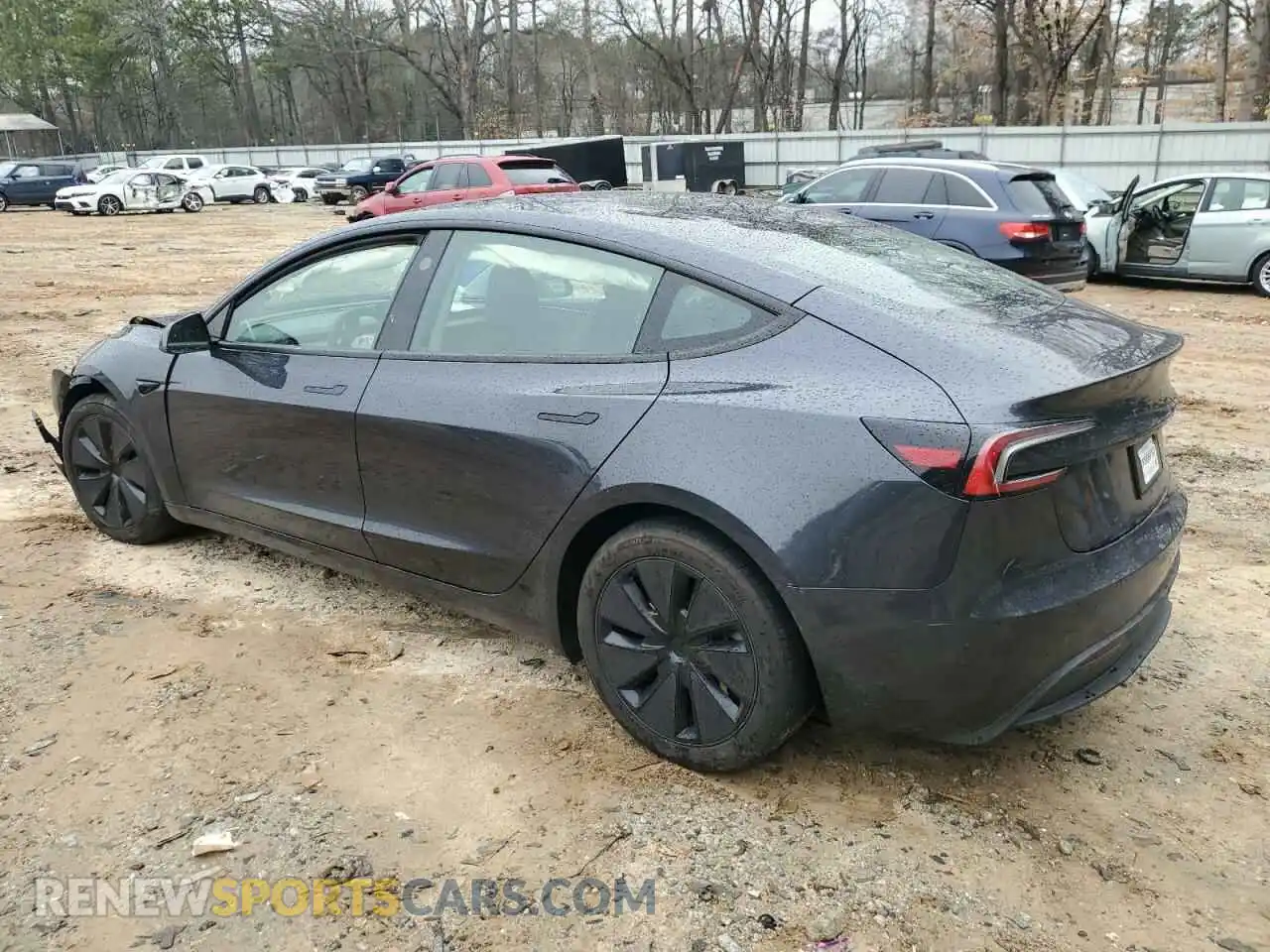 2 Photograph of a damaged car 5YJ3E1EA8RF755854 TESLA MODEL 3 2024