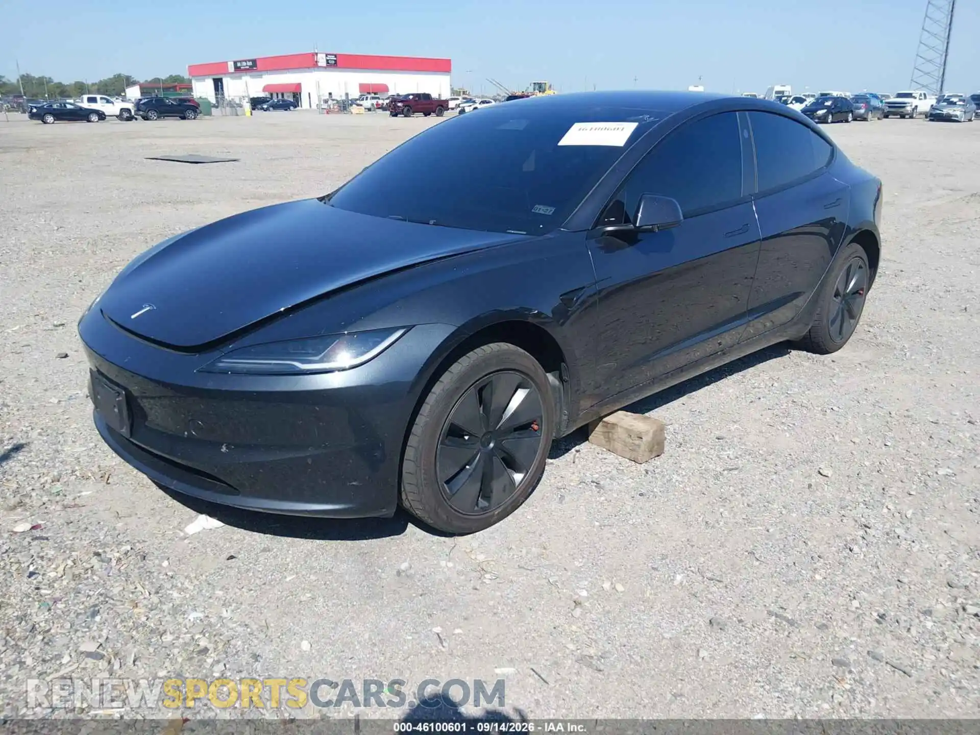 2 Photograph of a damaged car 5YJ3E1EA8RF765350 TESLA MODEL 3 2024
