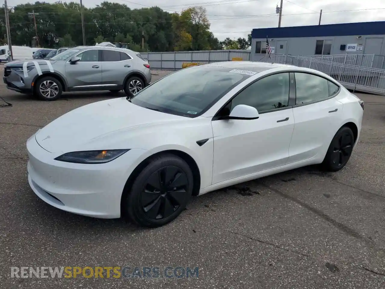 1 Photograph of a damaged car 5YJ3E1EA8RF829404 TESLA MODEL 3 2024