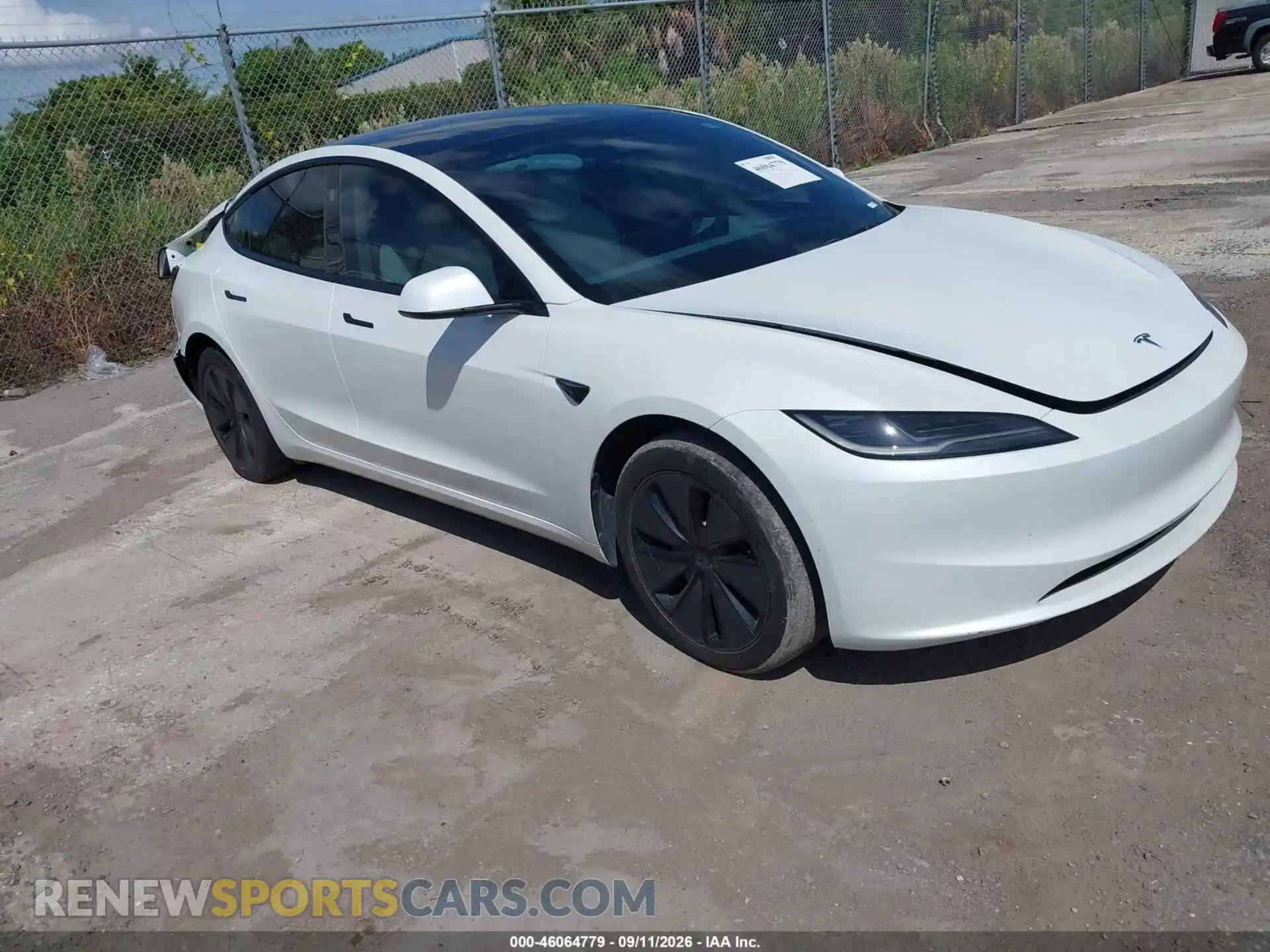 1 Photograph of a damaged car 5YJ3E1EA8RF831914 TESLA MODEL 3 2024
