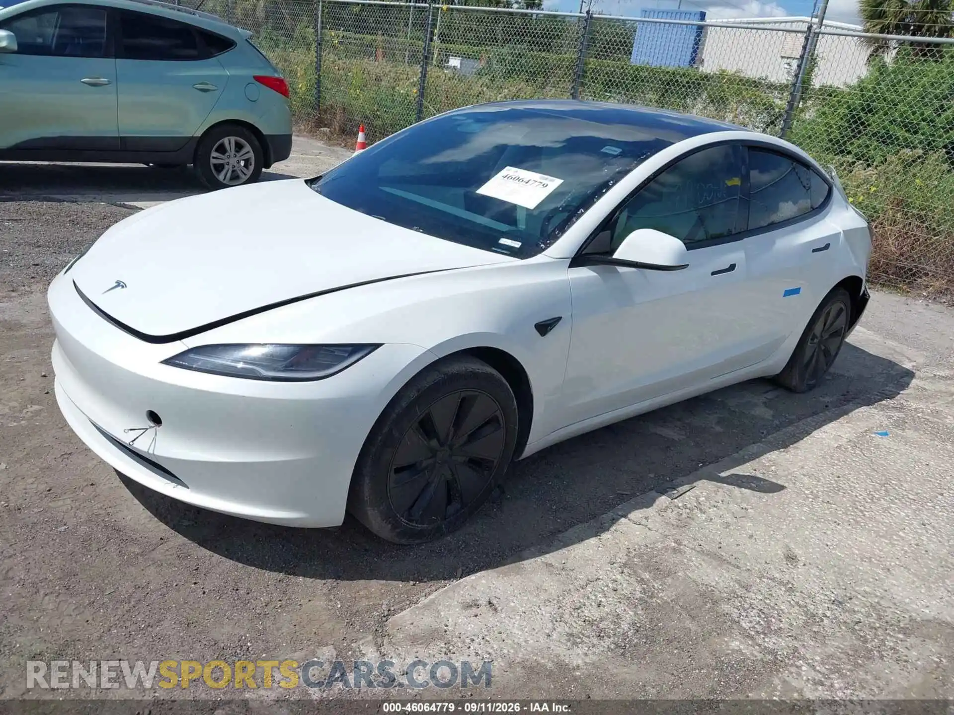 2 Photograph of a damaged car 5YJ3E1EA8RF831914 TESLA MODEL 3 2024