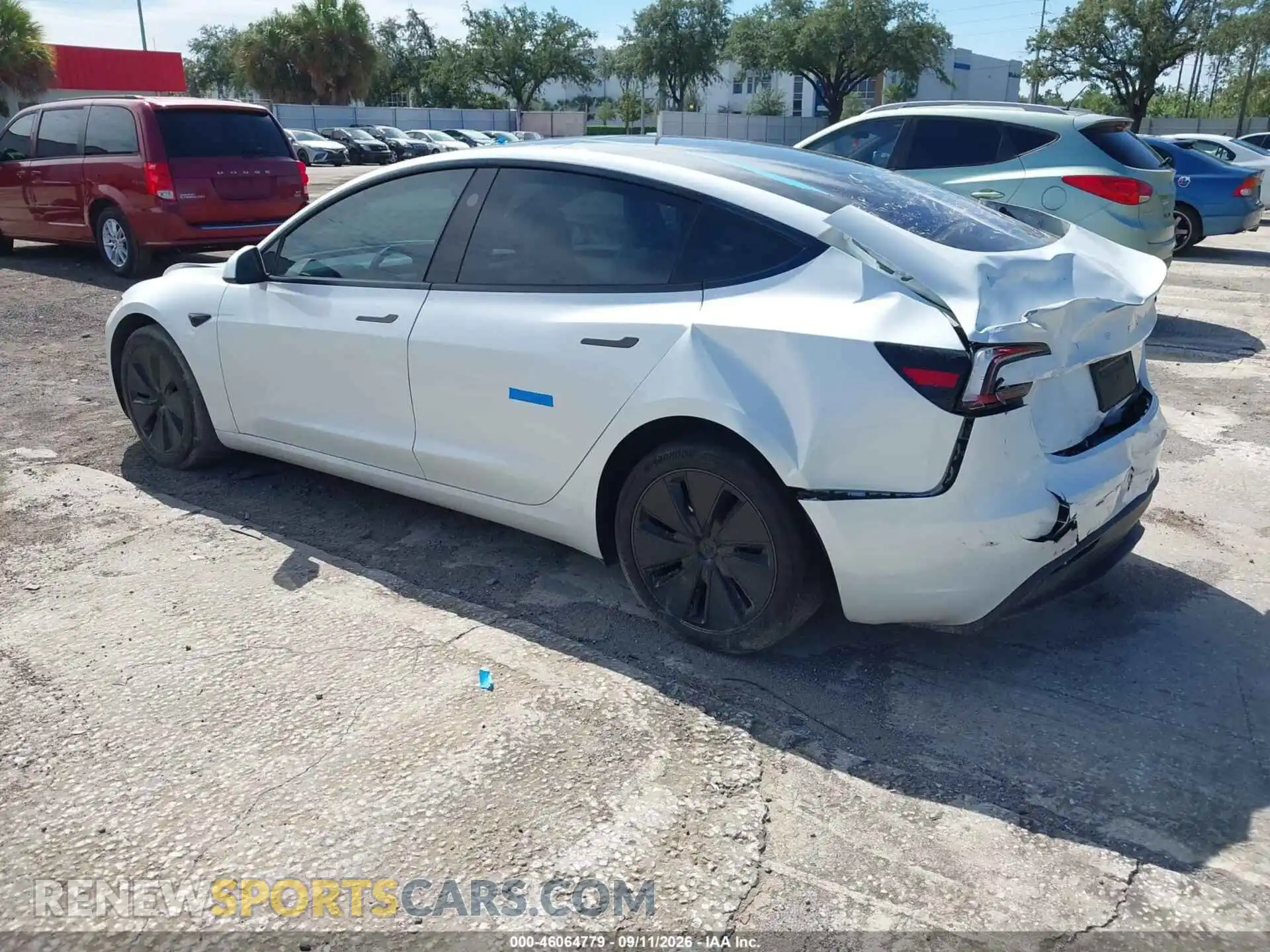 3 Photograph of a damaged car 5YJ3E1EA8RF831914 TESLA MODEL 3 2024