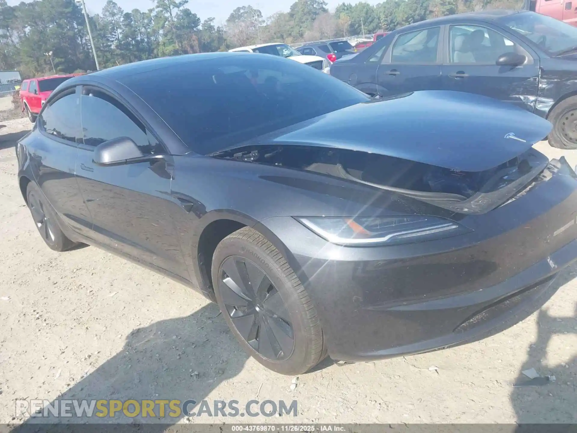 1 Photograph of a damaged car 5YJ3E1EA8RF853203 TESLA MODEL 3 2024