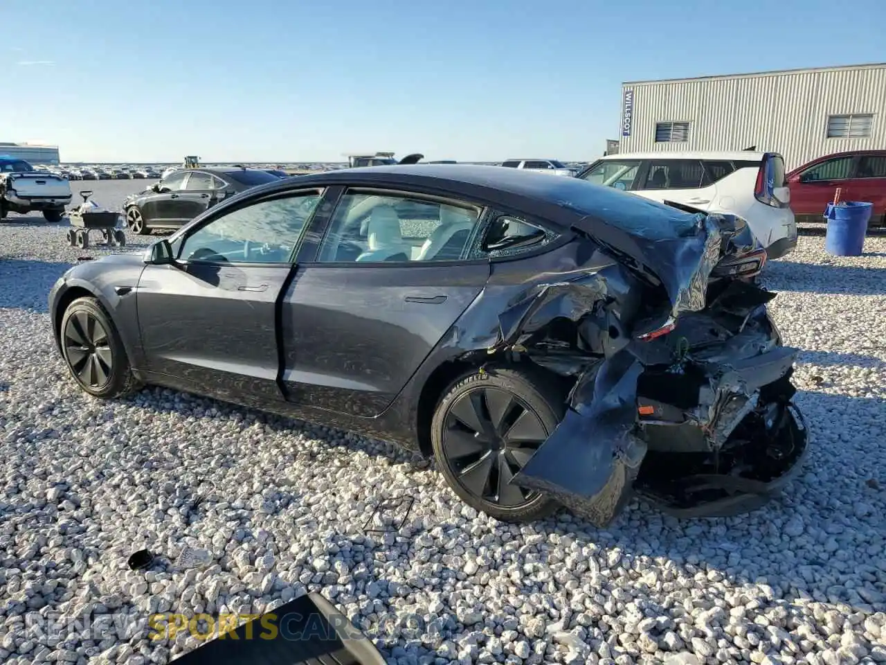 2 Фотография поврежденного автомобиля 5YJ3E1EA8RF856859 TESLA MODEL 3 2024