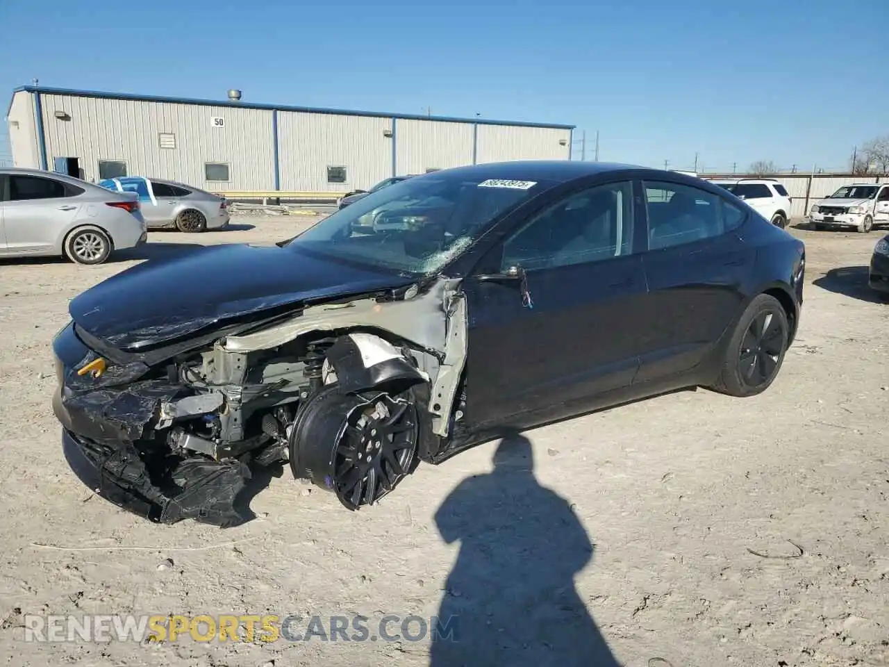 1 Photograph of a damaged car 5YJ3E1EA8RF862614 TESLA MODEL 3 2024