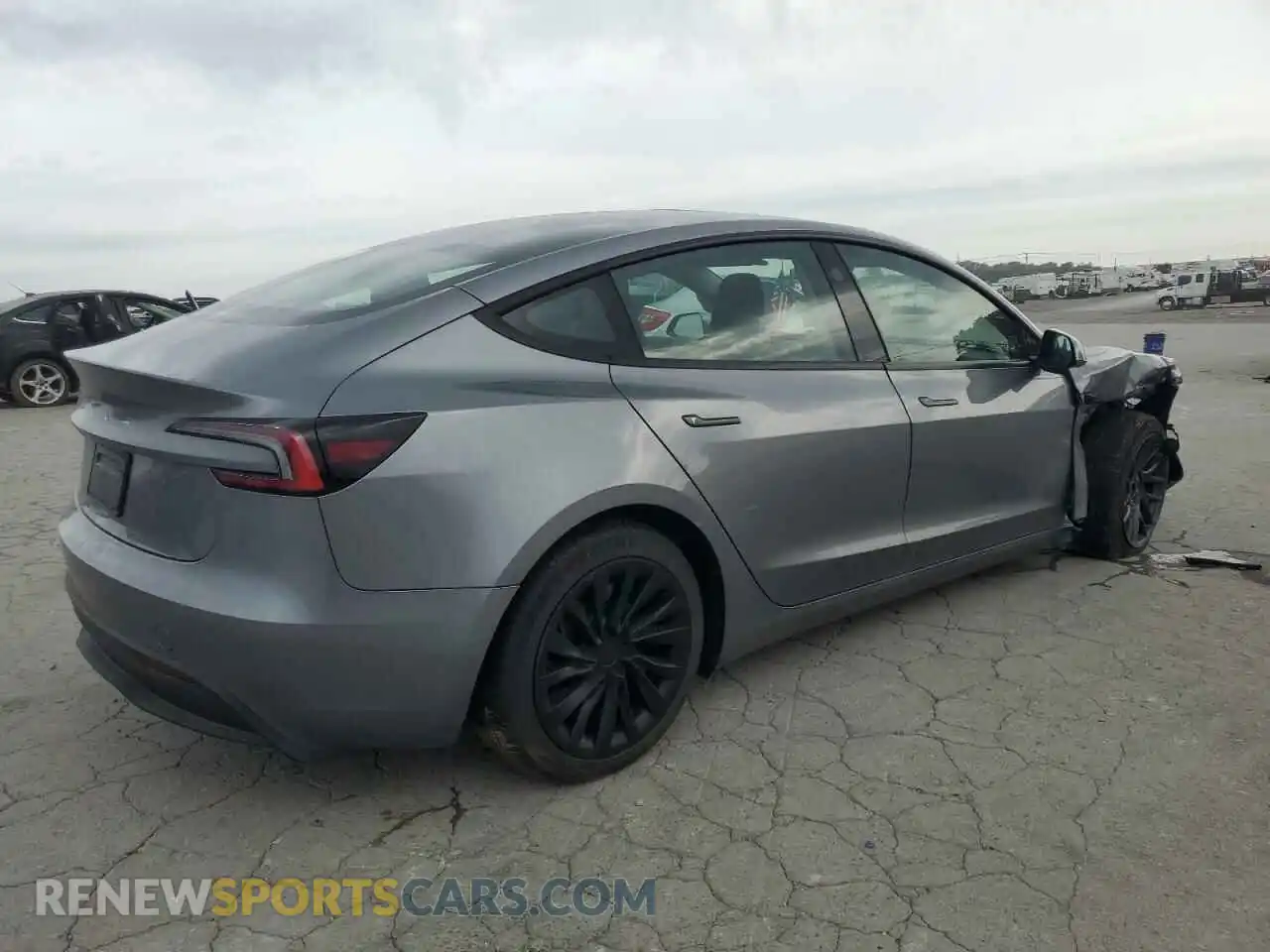 3 Photograph of a damaged car 5YJ3E1EA8RF872916 TESLA MODEL 3 2024