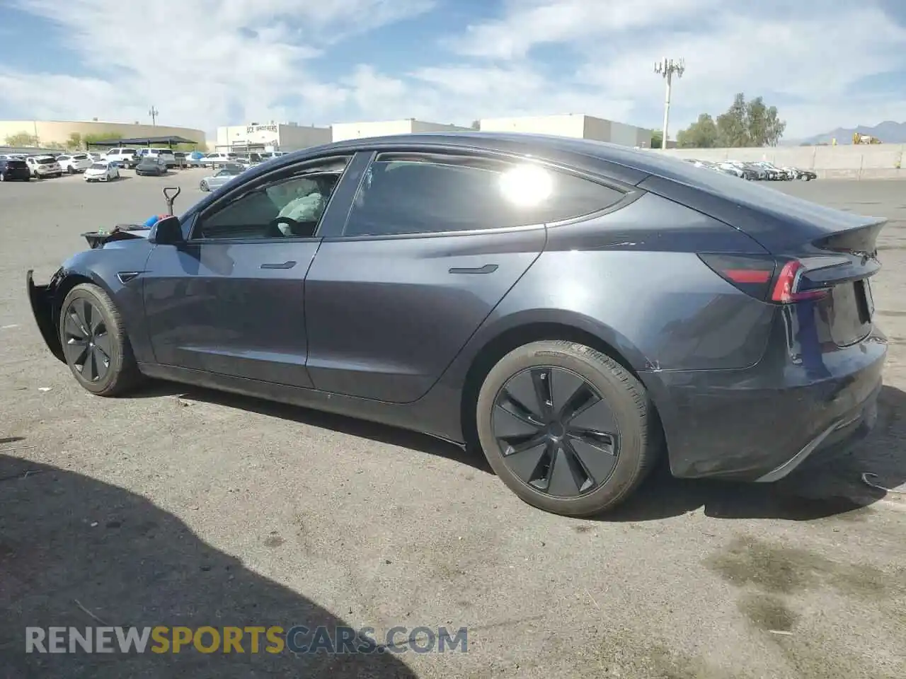 2 Photograph of a damaged car 5YJ3E1EA9RF740148 TESLA MODEL 3 2024