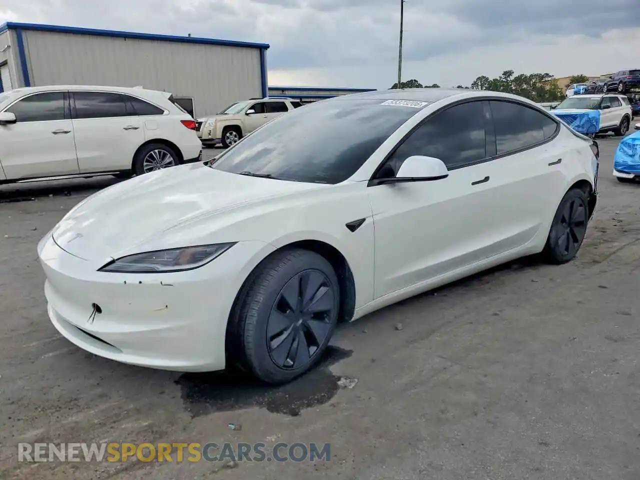 1 Photograph of a damaged car 5YJ3E1EA9RF744085 TESLA MODEL 3 2024