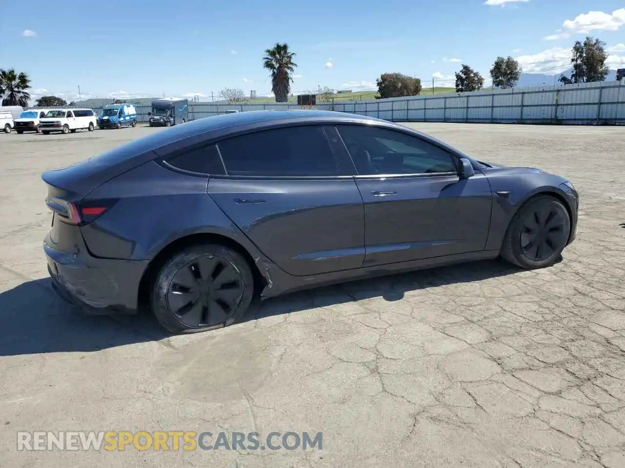 3 Photograph of a damaged car 5YJ3E1EA9RF820808 TESLA MODEL 3 2024