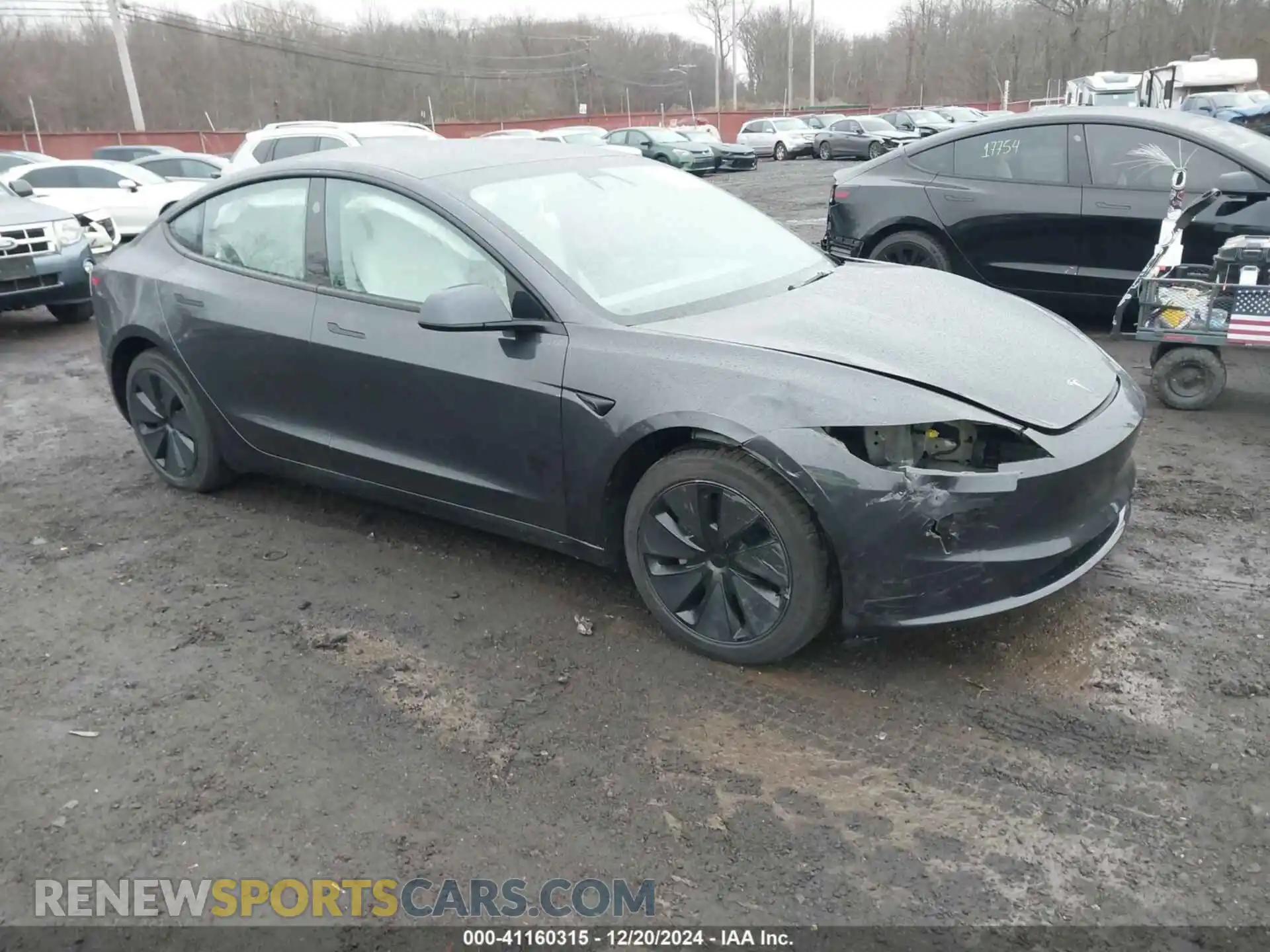 1 Photograph of a damaged car 5YJ3E1EA9RF858829 TESLA MODEL 3 2024