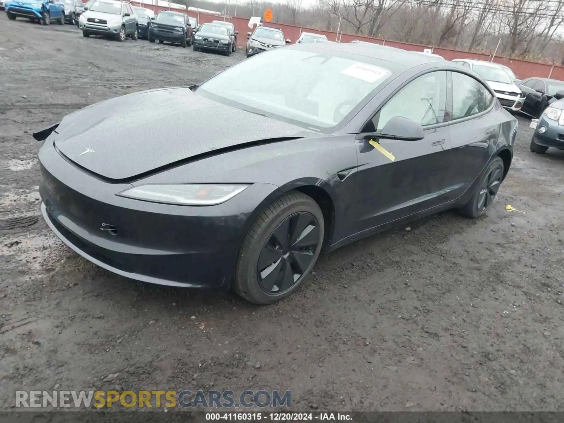 2 Photograph of a damaged car 5YJ3E1EA9RF858829 TESLA MODEL 3 2024