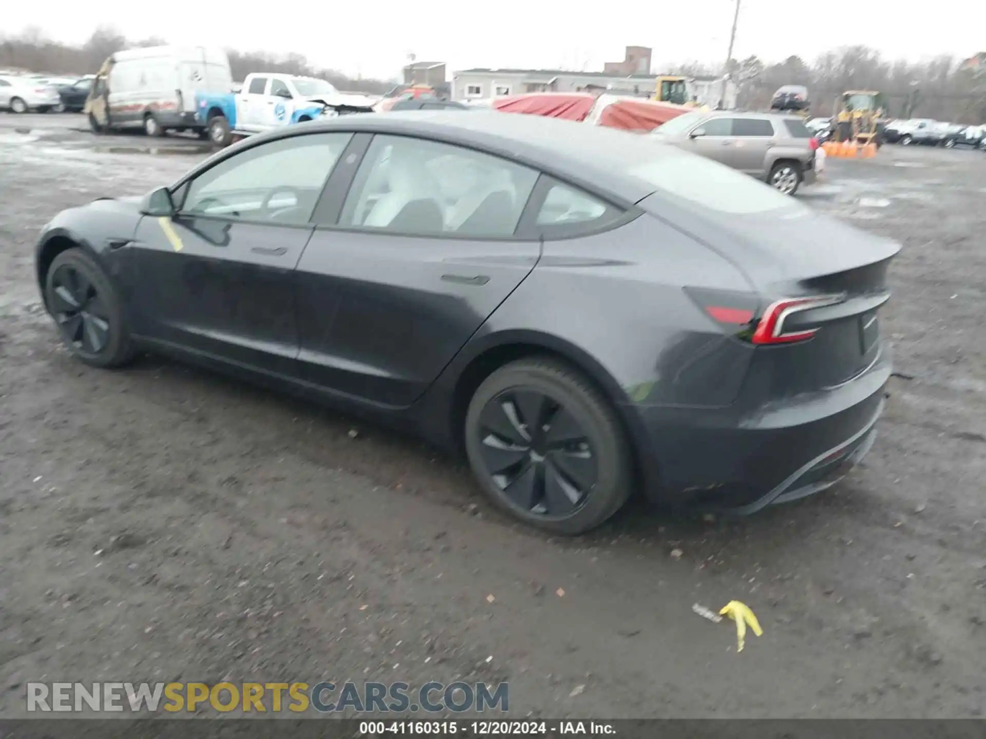3 Photograph of a damaged car 5YJ3E1EA9RF858829 TESLA MODEL 3 2024