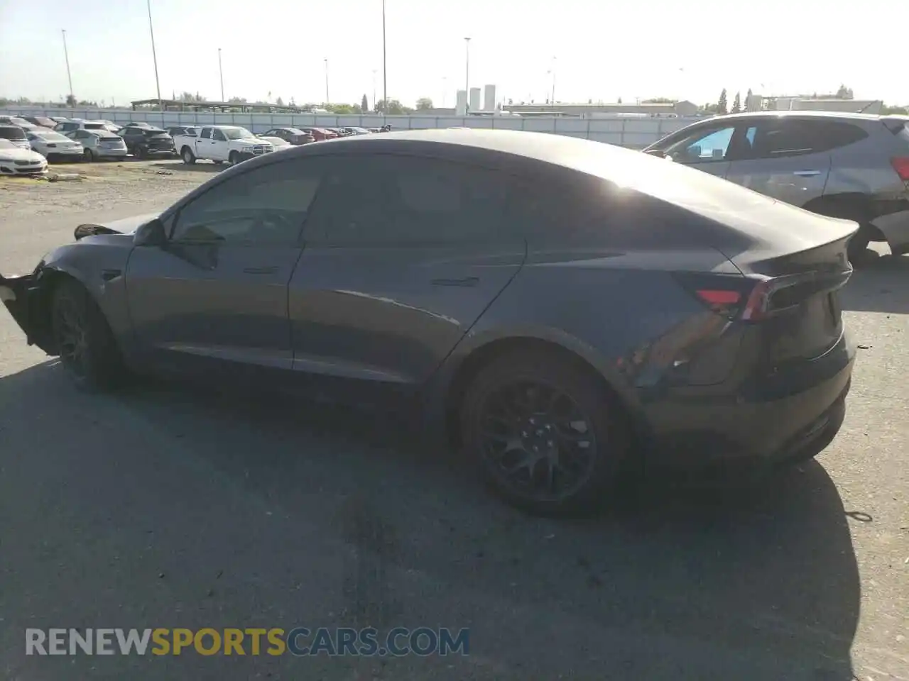 2 Photograph of a damaged car 5YJ3E1EA9RF859401 TESLA MODEL 3 2024