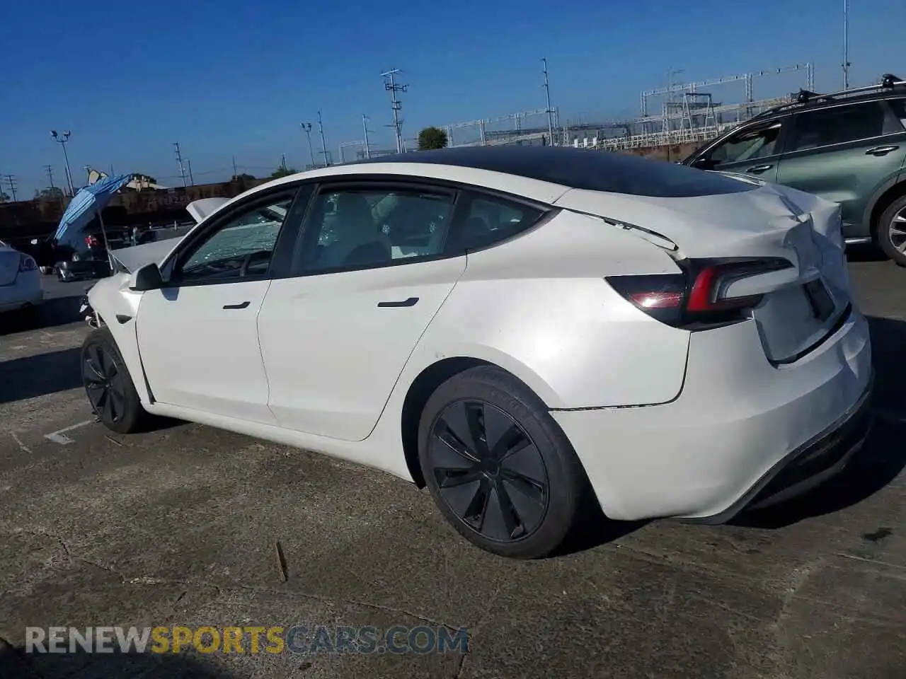 2 Photograph of a damaged car 5YJ3E1EA9RF862783 TESLA MODEL 3 2024