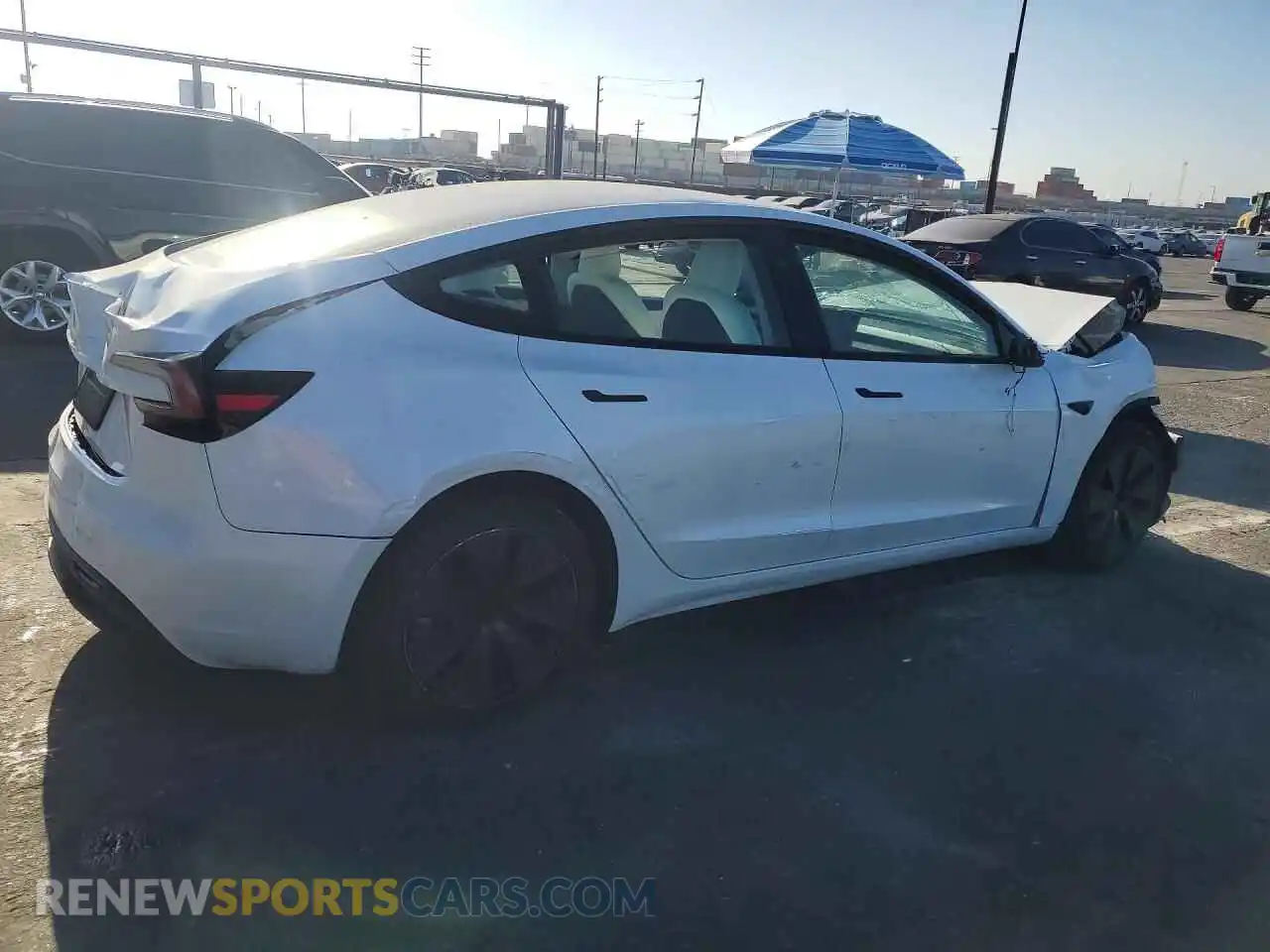3 Photograph of a damaged car 5YJ3E1EA9RF862783 TESLA MODEL 3 2024