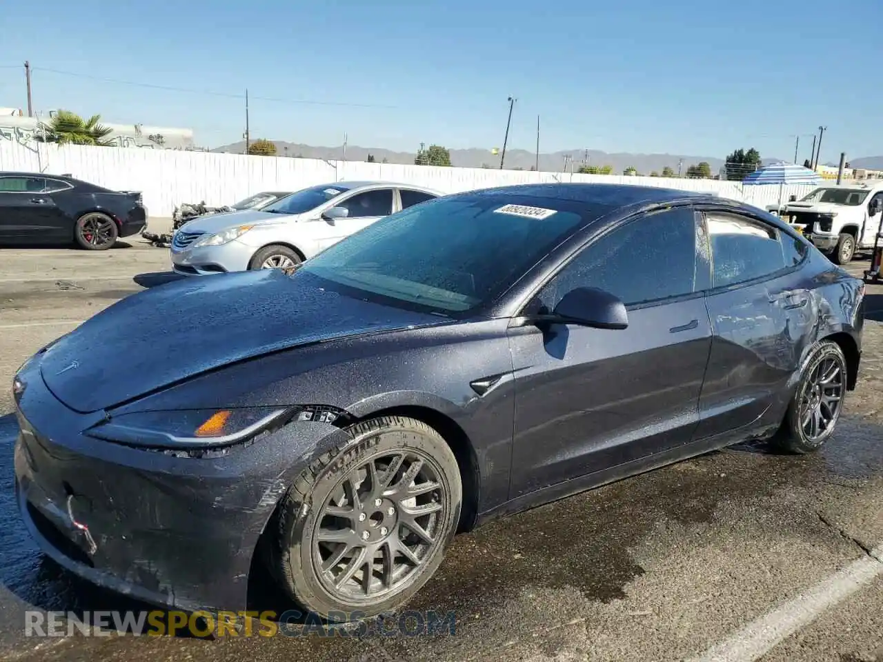 1 fotografías del automóvil dañado 5YJ3E1EA9RF864937 TESLA MODEL 3 2024