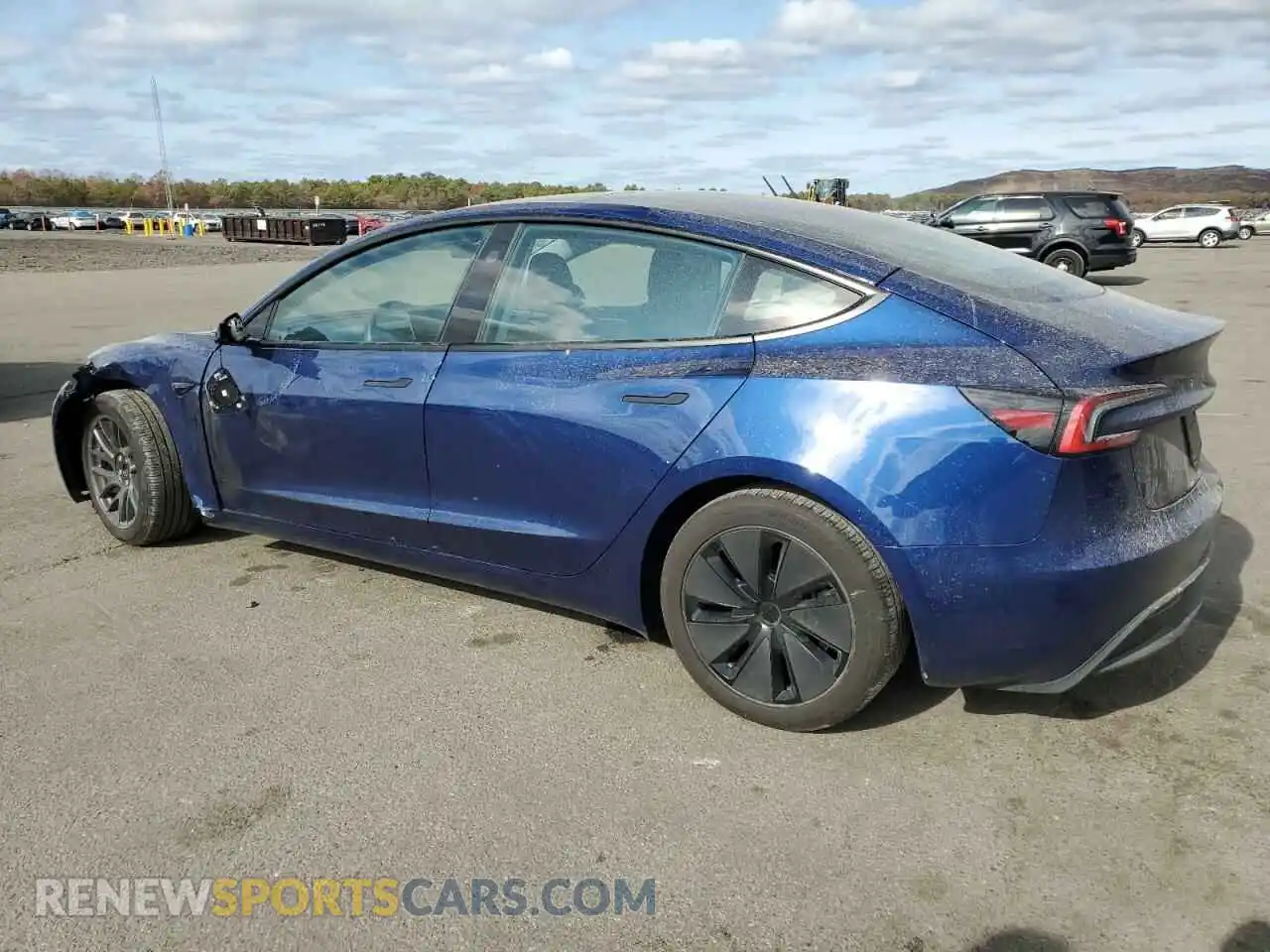 2 Photograph of a damaged car 5YJ3E1EAXRF725898 TESLA MODEL 3 2024
