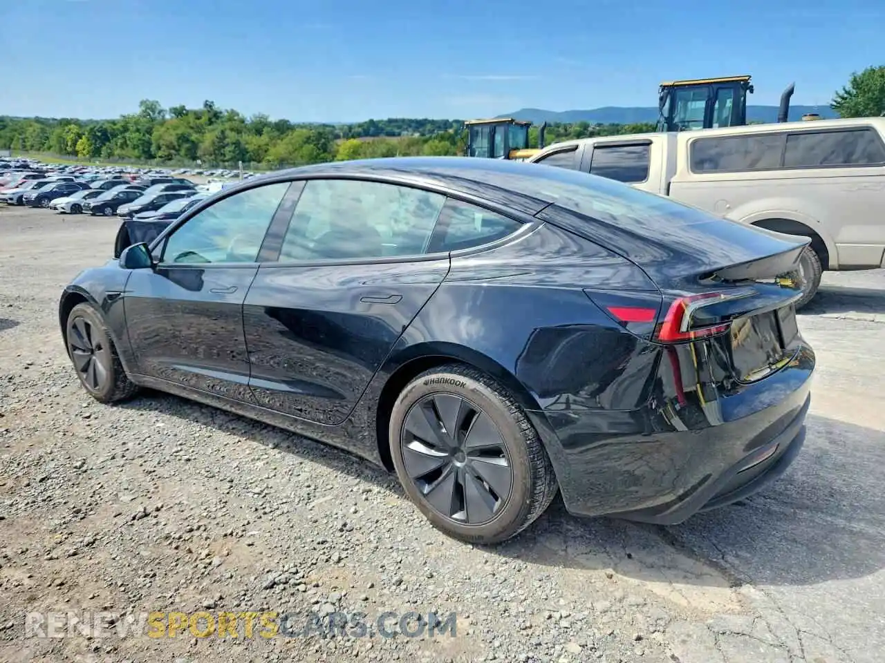 2 Photograph of a damaged car 5YJ3E1EAXRF739686 TESLA MODEL 3 2024