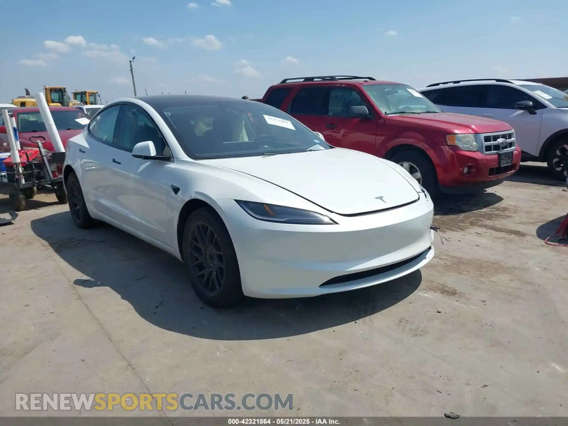 1 Photograph of a damaged car 5YJ3E1EAXRF785907 TESLA MODEL 3 2024