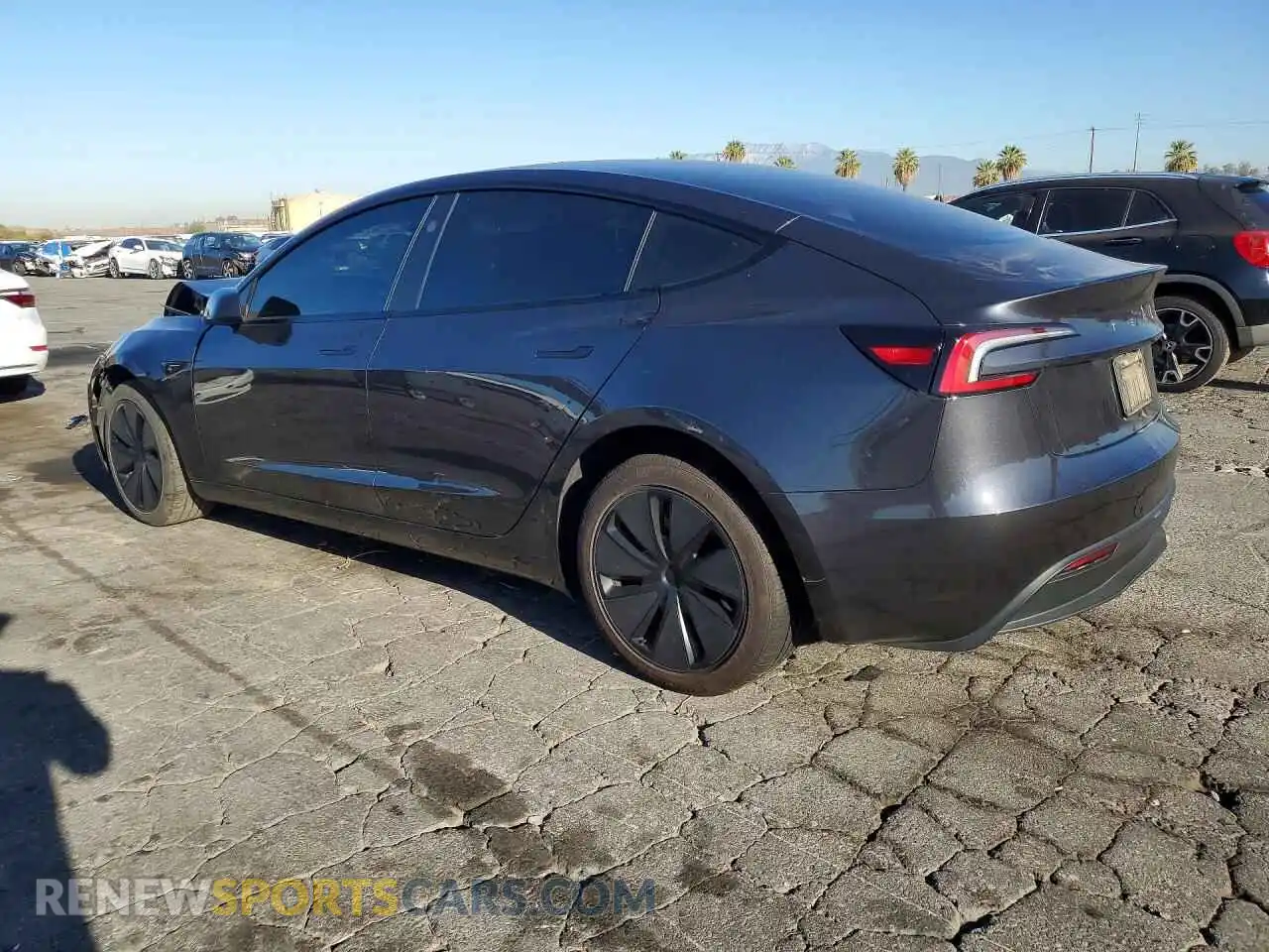 2 Photograph of a damaged car 5YJ3E1EAXRF823605 TESLA MODEL 3 2024