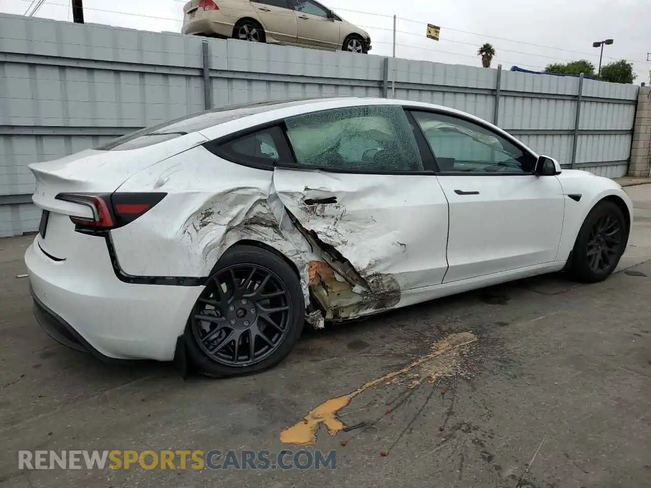 3 Photograph of a damaged car 5YJ3E1EAXRF856426 TESLA MODEL 3 2024