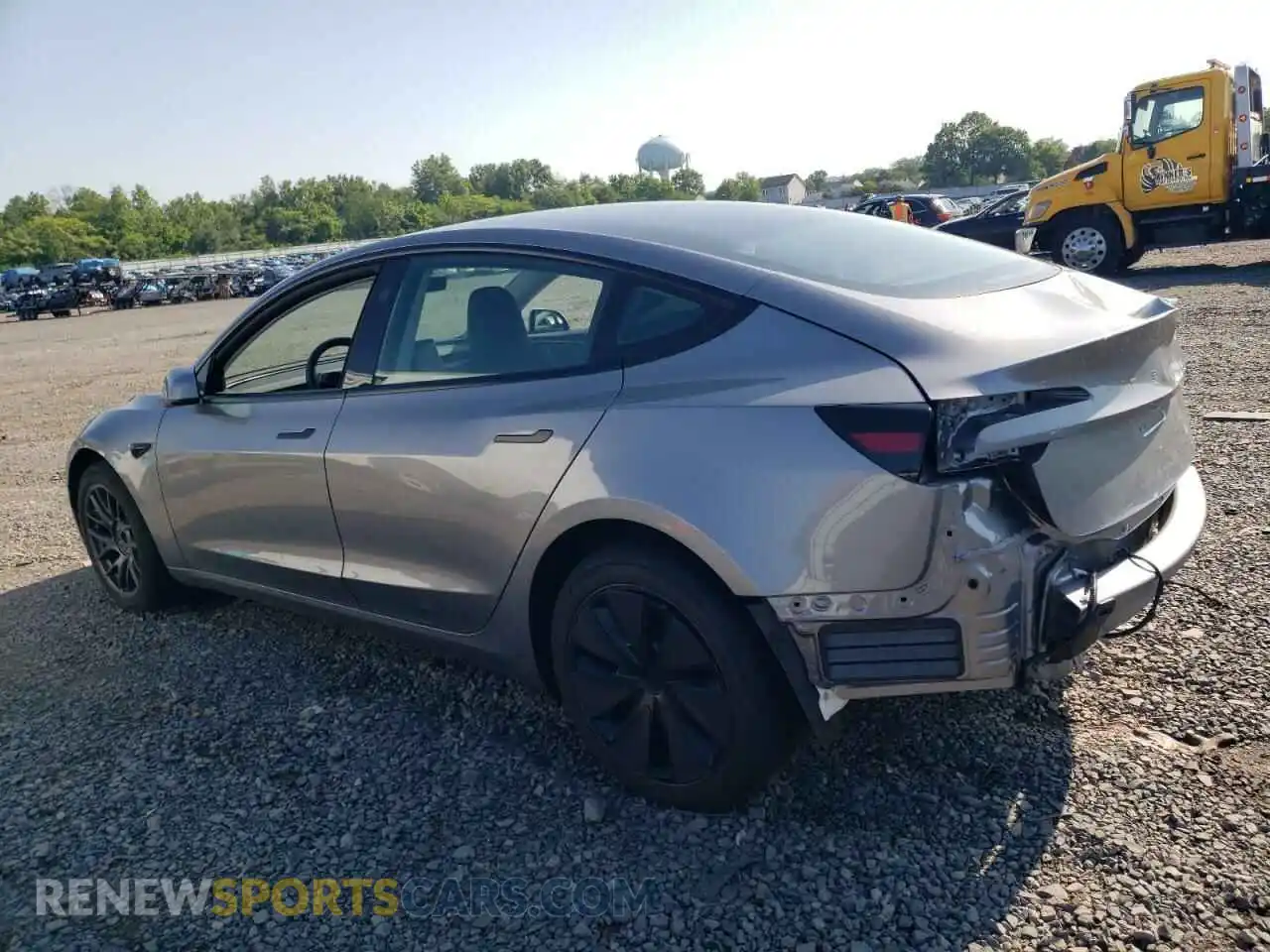 2 Photograph of a damaged car 5YJ3E1EAXRF865806 TESLA MODEL 3 2024