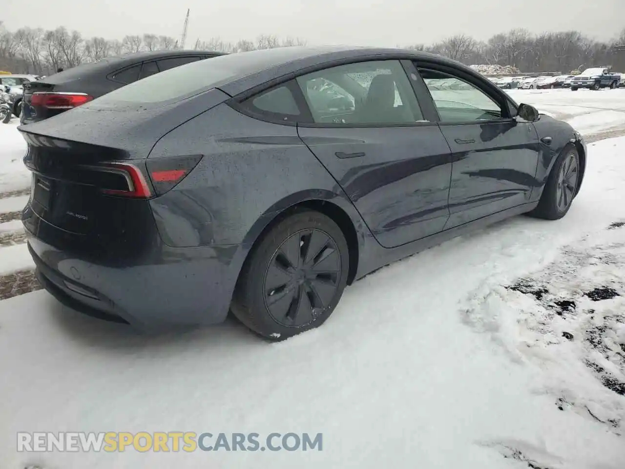 3 Photograph of a damaged car 5YJ3E1EB0RF744484 TESLA MODEL 3 2024