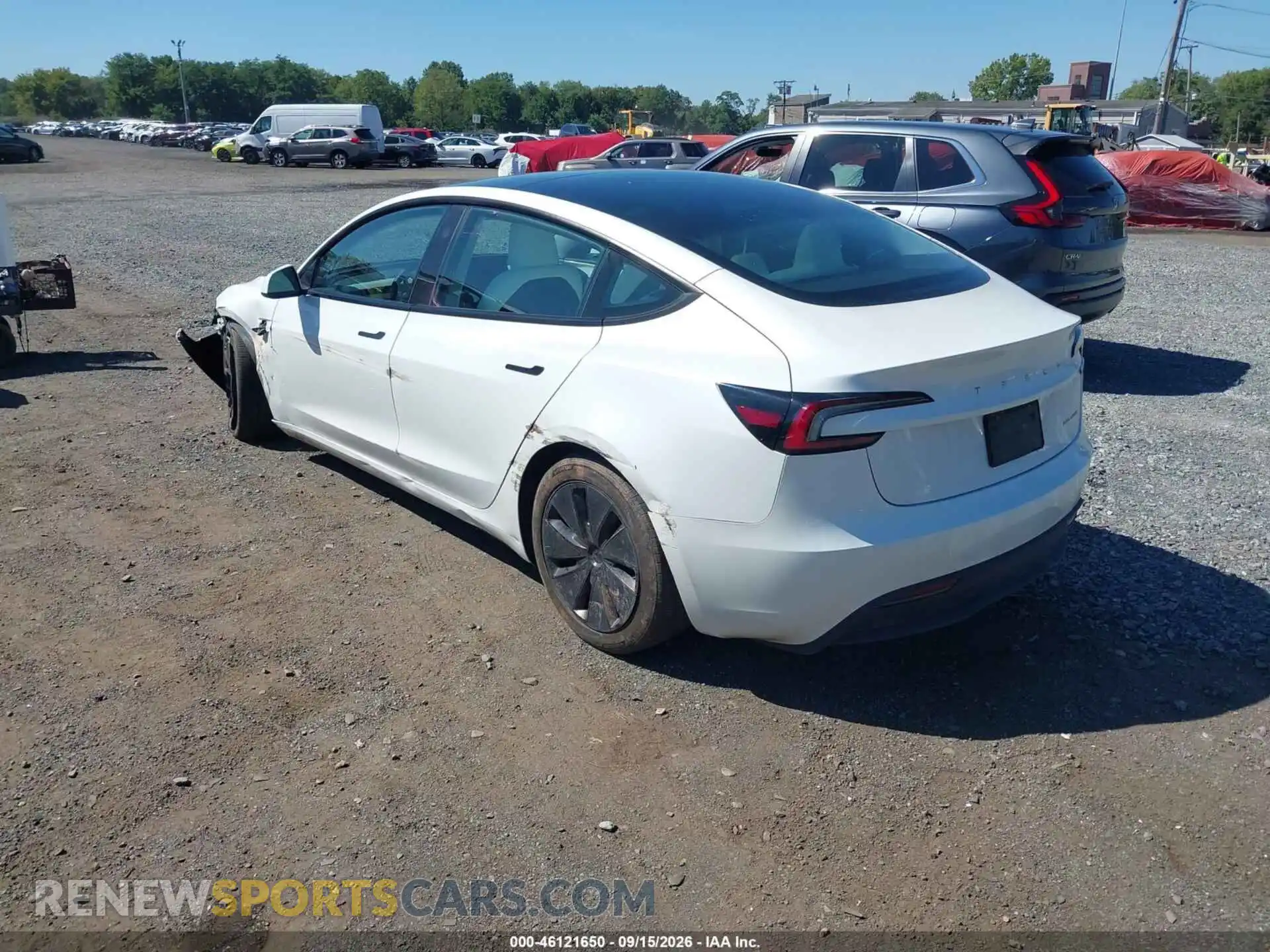3 Photograph of a damaged car 5YJ3E1EB0RF754092 TESLA MODEL 3 2024