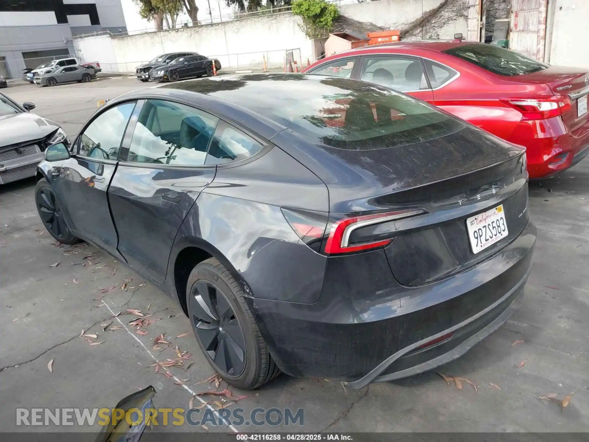 3 Photograph of a damaged car 5YJ3E1EB0RF812167 TESLA MODEL 3 2024