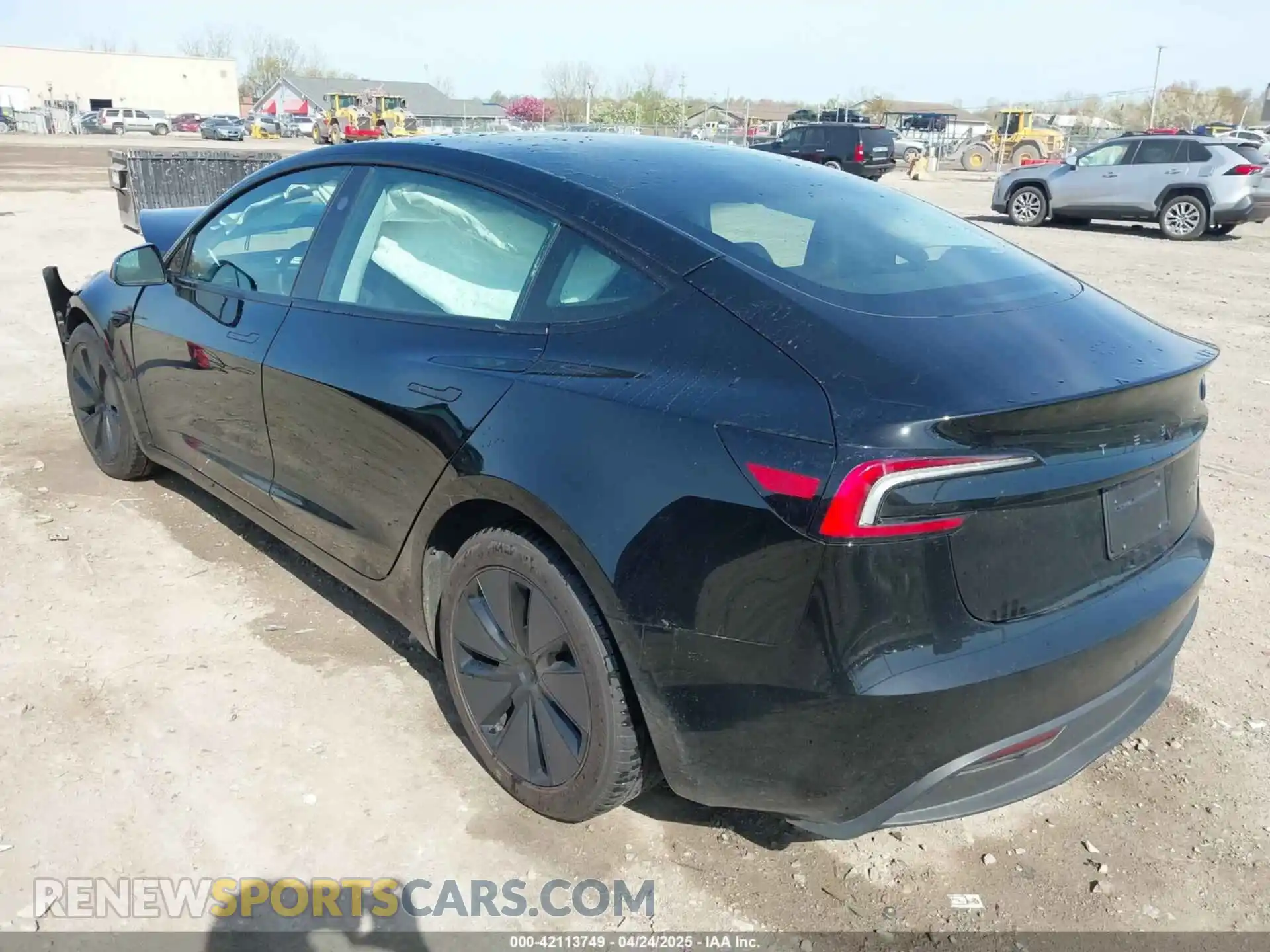 3 Photograph of a damaged car 5YJ3E1EB0RF817515 TESLA MODEL 3 2024