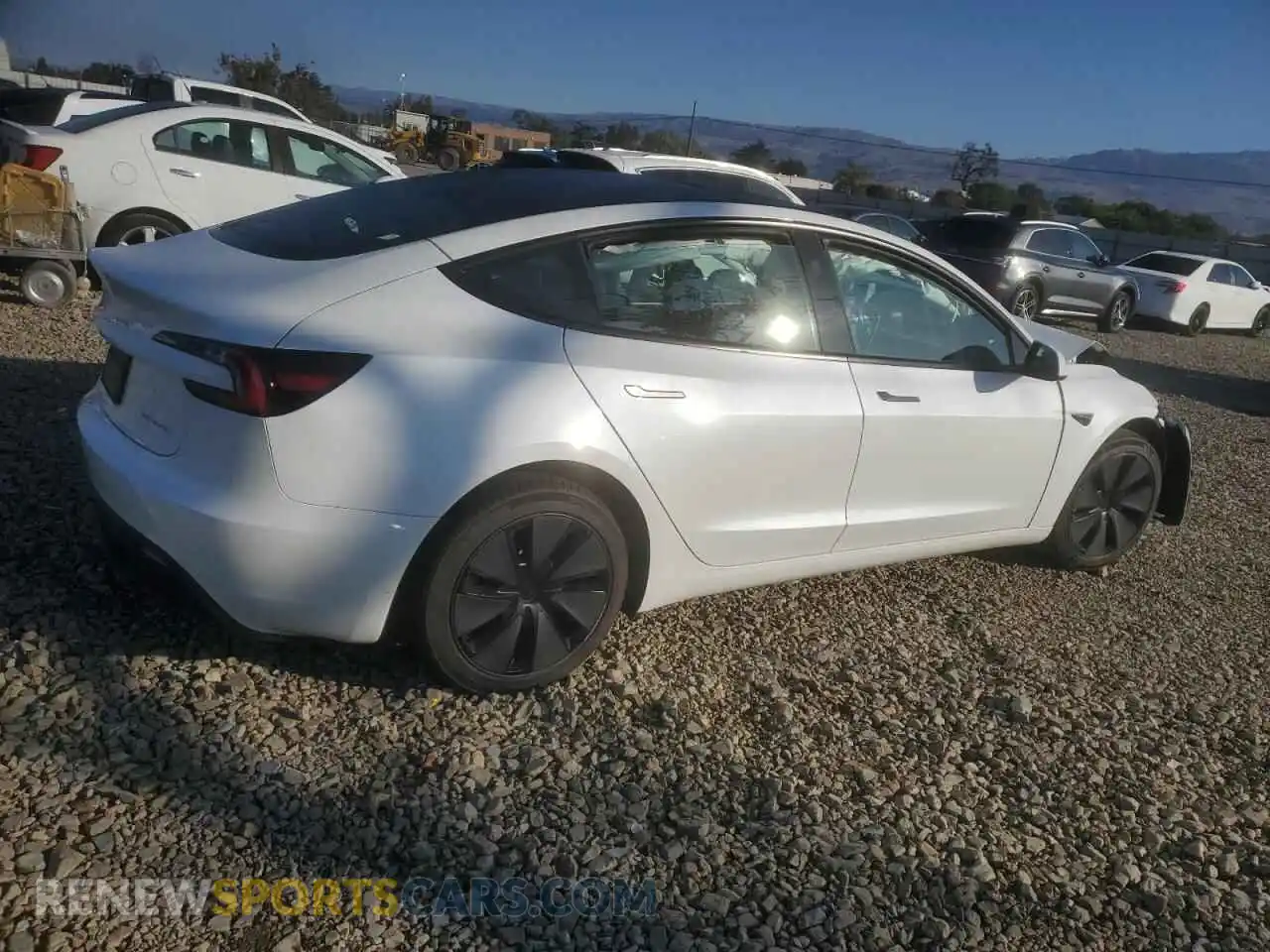 3 Photograph of a damaged car 5YJ3E1EB0RF819121 TESLA MODEL 3 2024