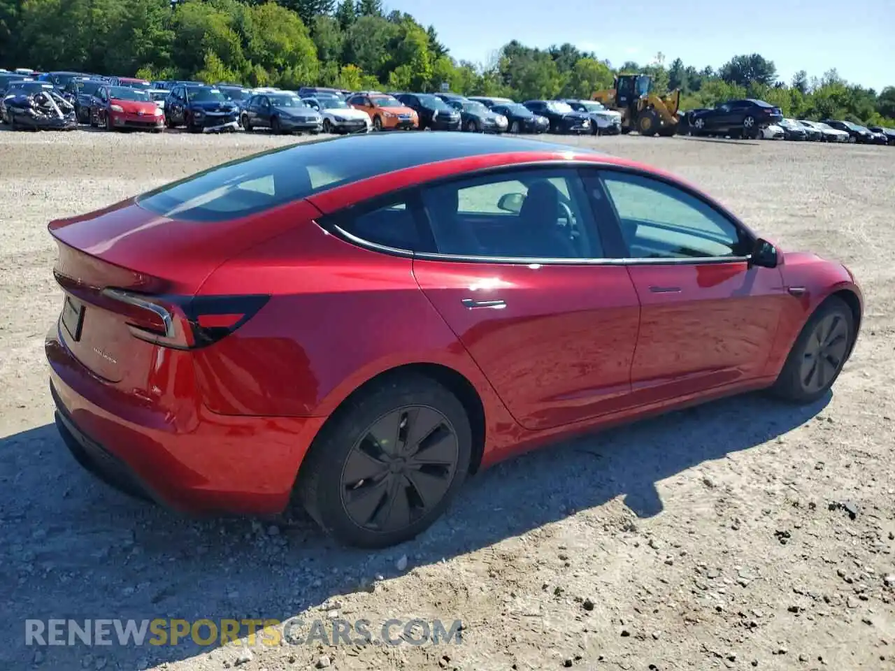 3 Photograph of a damaged car 5YJ3E1EB0RF823346 TESLA MODEL 3 2024