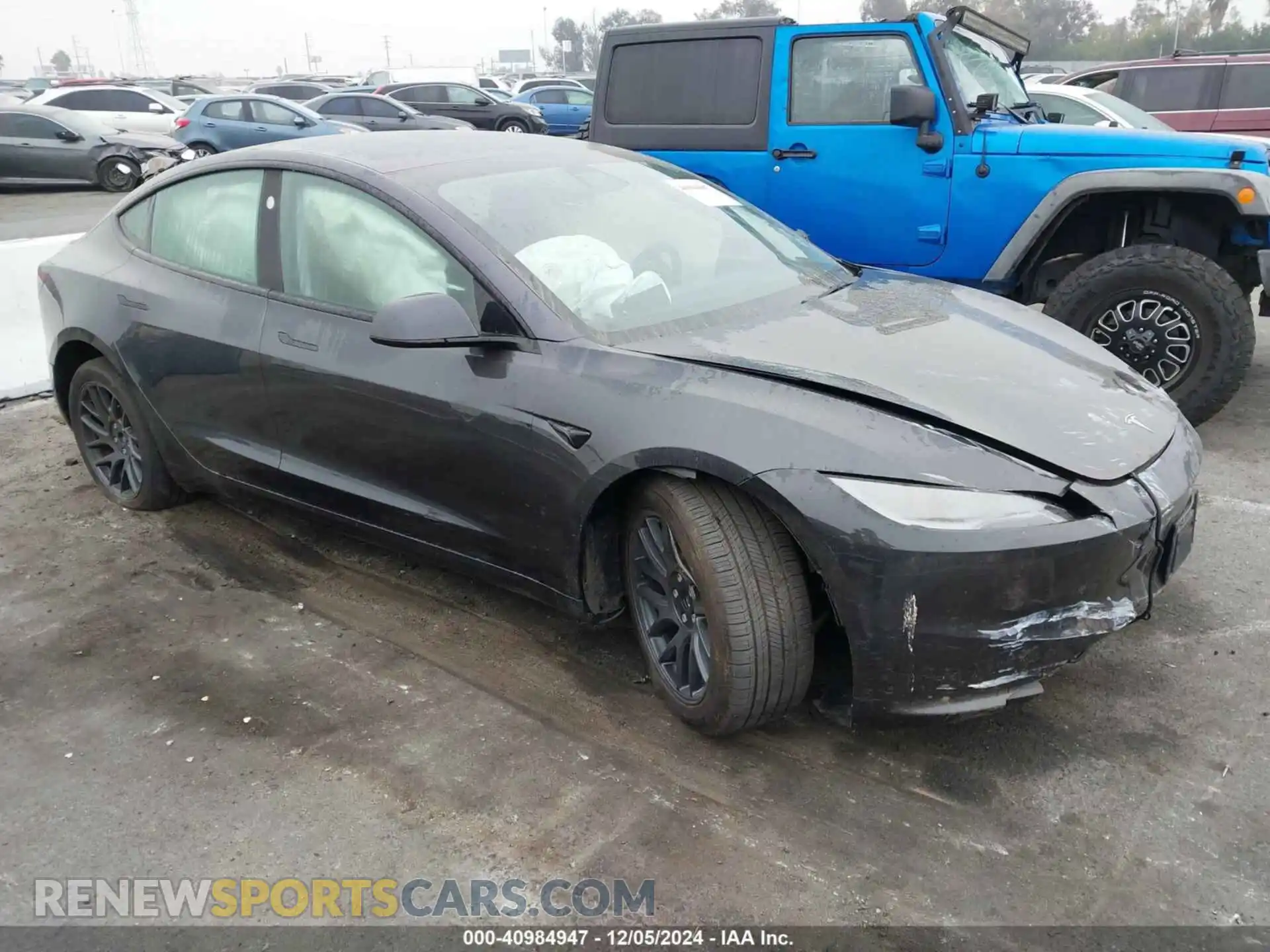 1 fotografías del automóvil dañado 5YJ3E1EB0RF849154 TESLA MODEL 3 2024