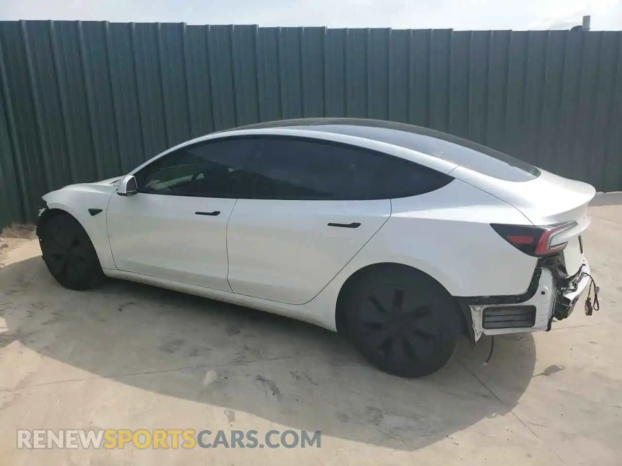 2 Photograph of a damaged car 5YJ3E1EB1RF755266 TESLA MODEL 3 2024