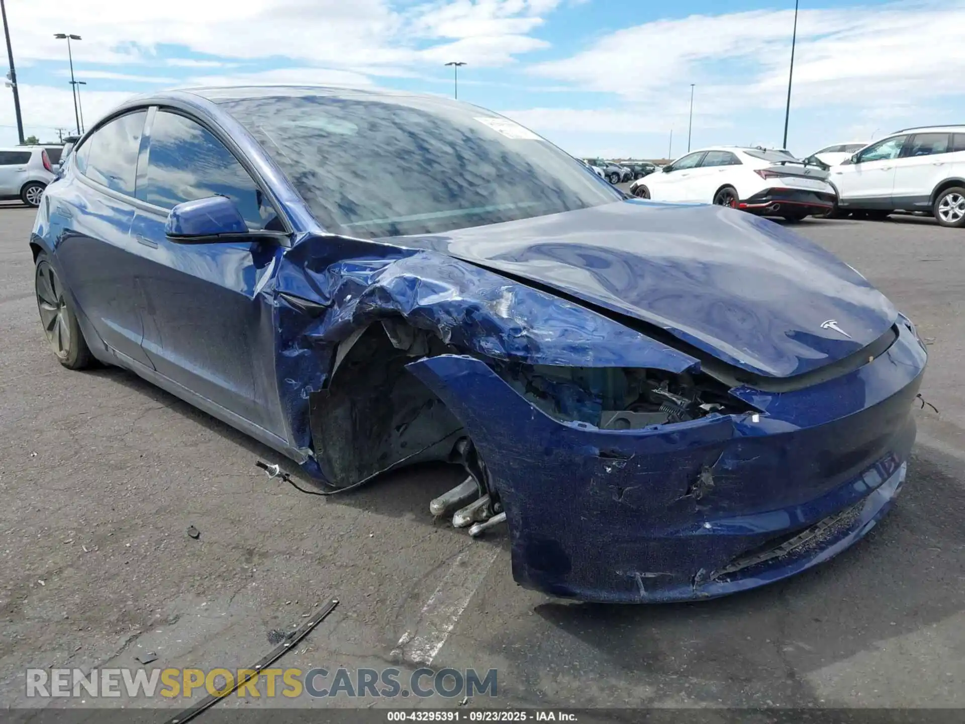 1 Фотография поврежденного автомобиля 5YJ3E1EB1RF761620 TESLA MODEL 3 2024