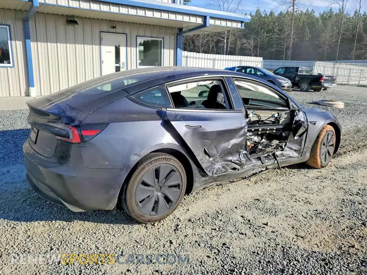 3 Photograph of a damaged car 5YJ3E1EB1RF799378 TESLA MODEL 3 2024