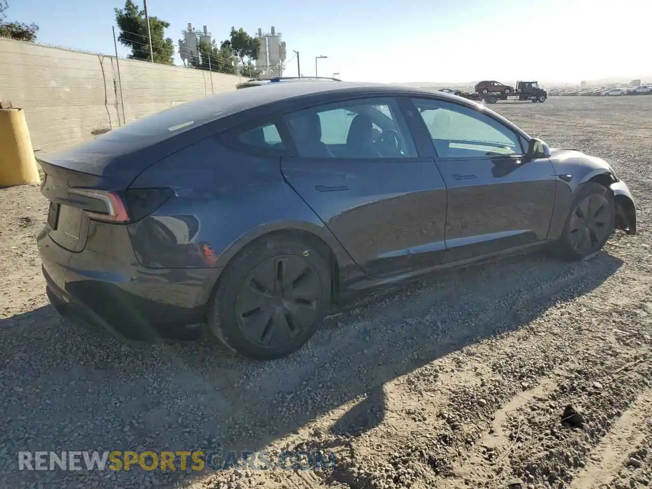 3 Photograph of a damaged car 5YJ3E1EB1RF813666 TESLA MODEL 3 2024