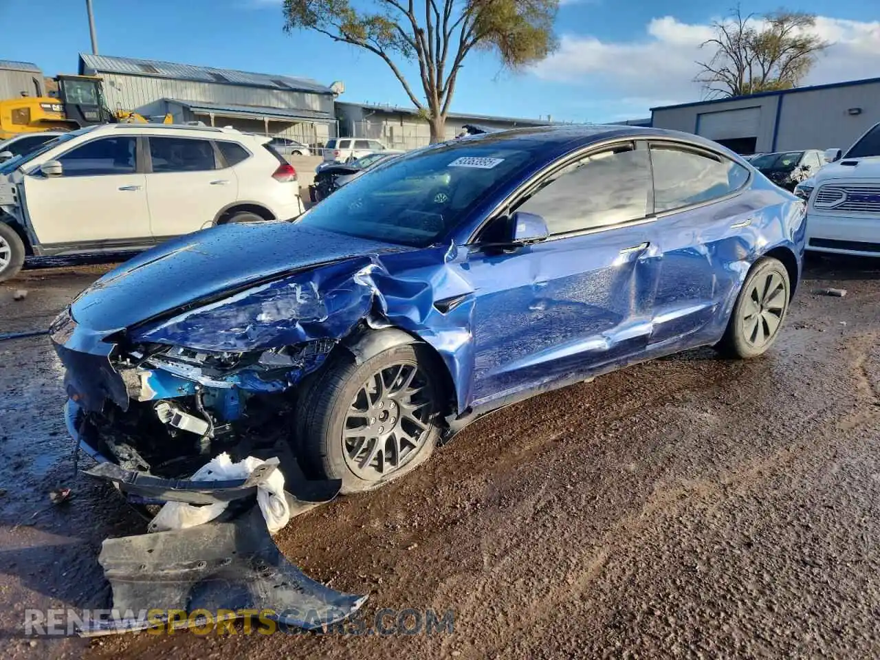 1 Фотография поврежденного автомобиля 5YJ3E1EB2RF738315 TESLA MODEL 3 2024