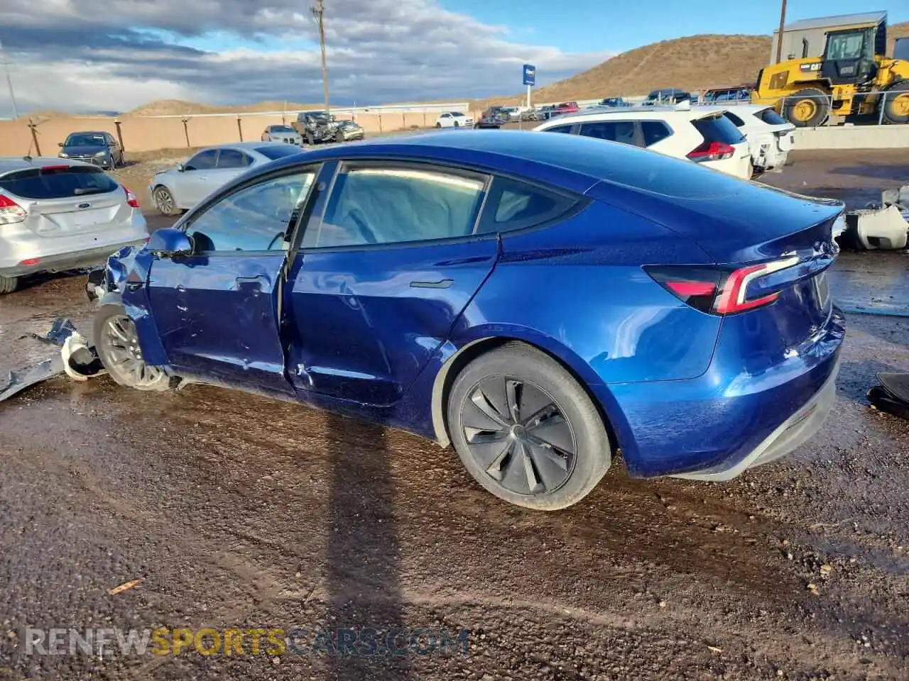 2 Фотография поврежденного автомобиля 5YJ3E1EB2RF738315 TESLA MODEL 3 2024