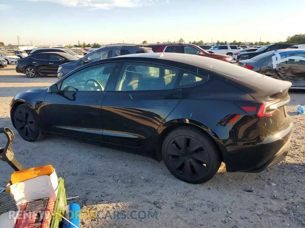 2 Photograph of a damaged car 5YJ3E1EB2RF793010 TESLA MODEL 3 2024