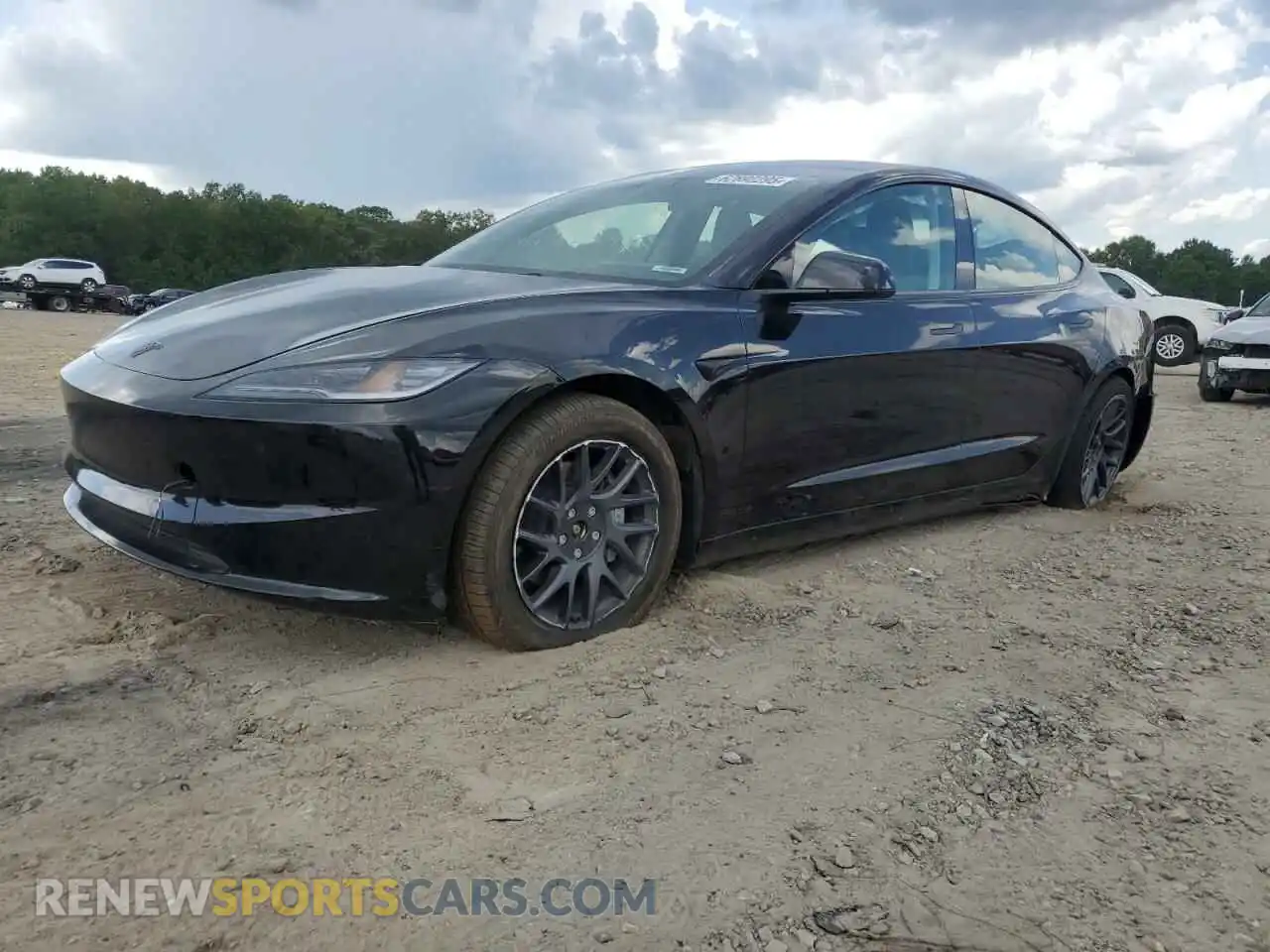 1 Photograph of a damaged car 5YJ3E1EB2RF793590 TESLA MODEL 3 2024