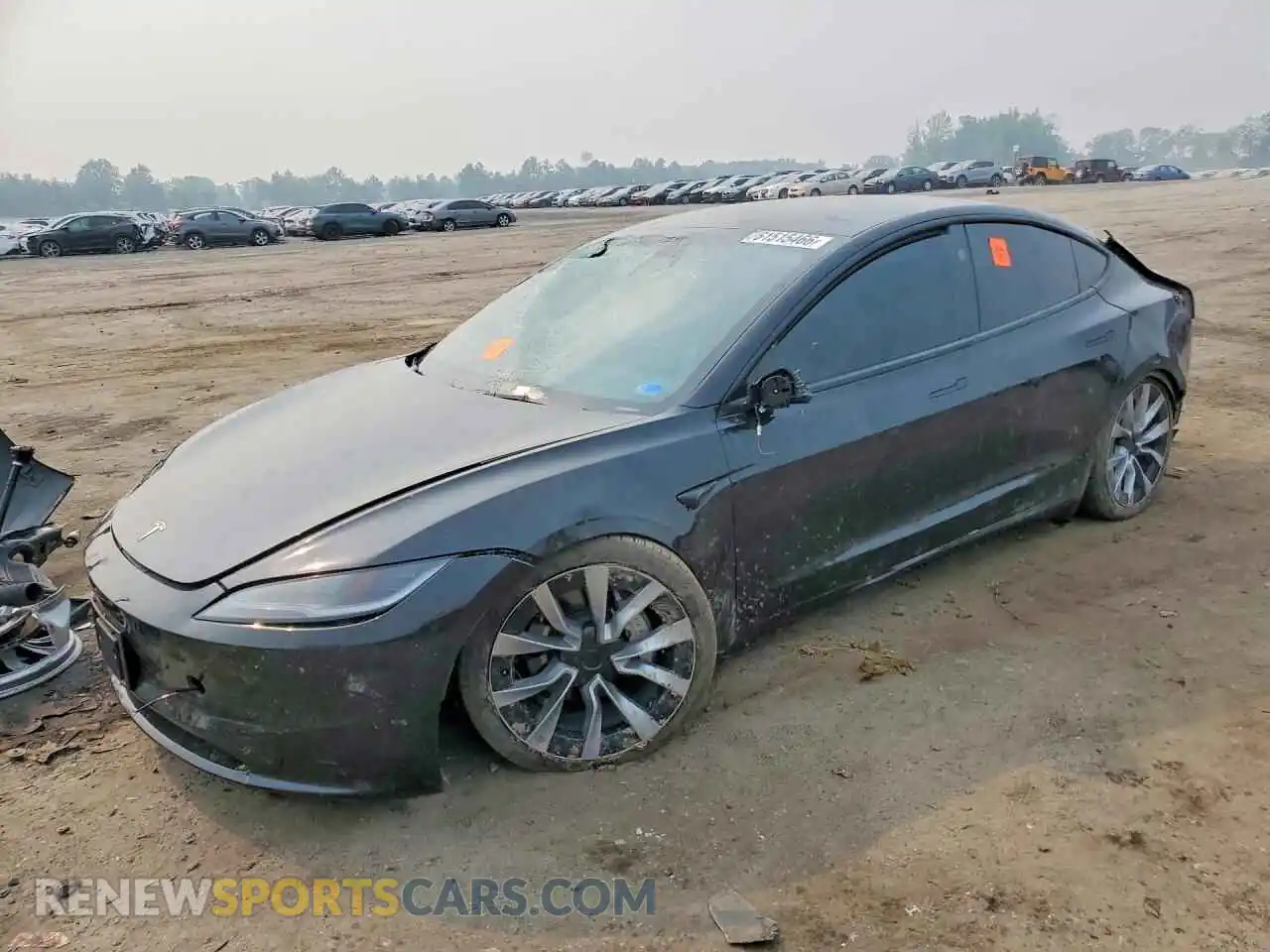 1 Фотография поврежденного автомобиля 5YJ3E1EB3RF736394 TESLA MODEL 3 2024