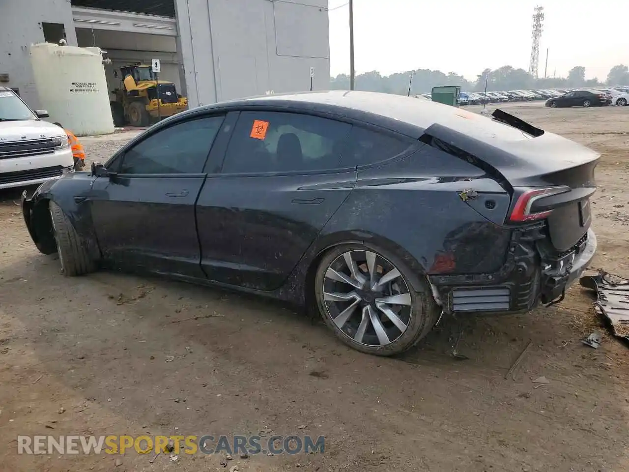 2 Фотография поврежденного автомобиля 5YJ3E1EB3RF736394 TESLA MODEL 3 2024