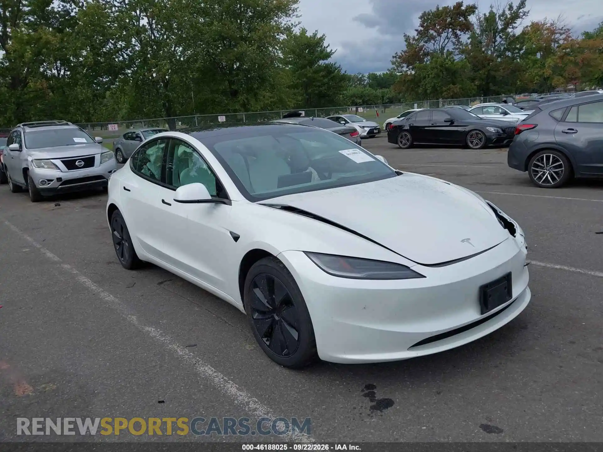 1 Photograph of a damaged car 5YJ3E1EB3RF795235 TESLA MODEL 3 2024